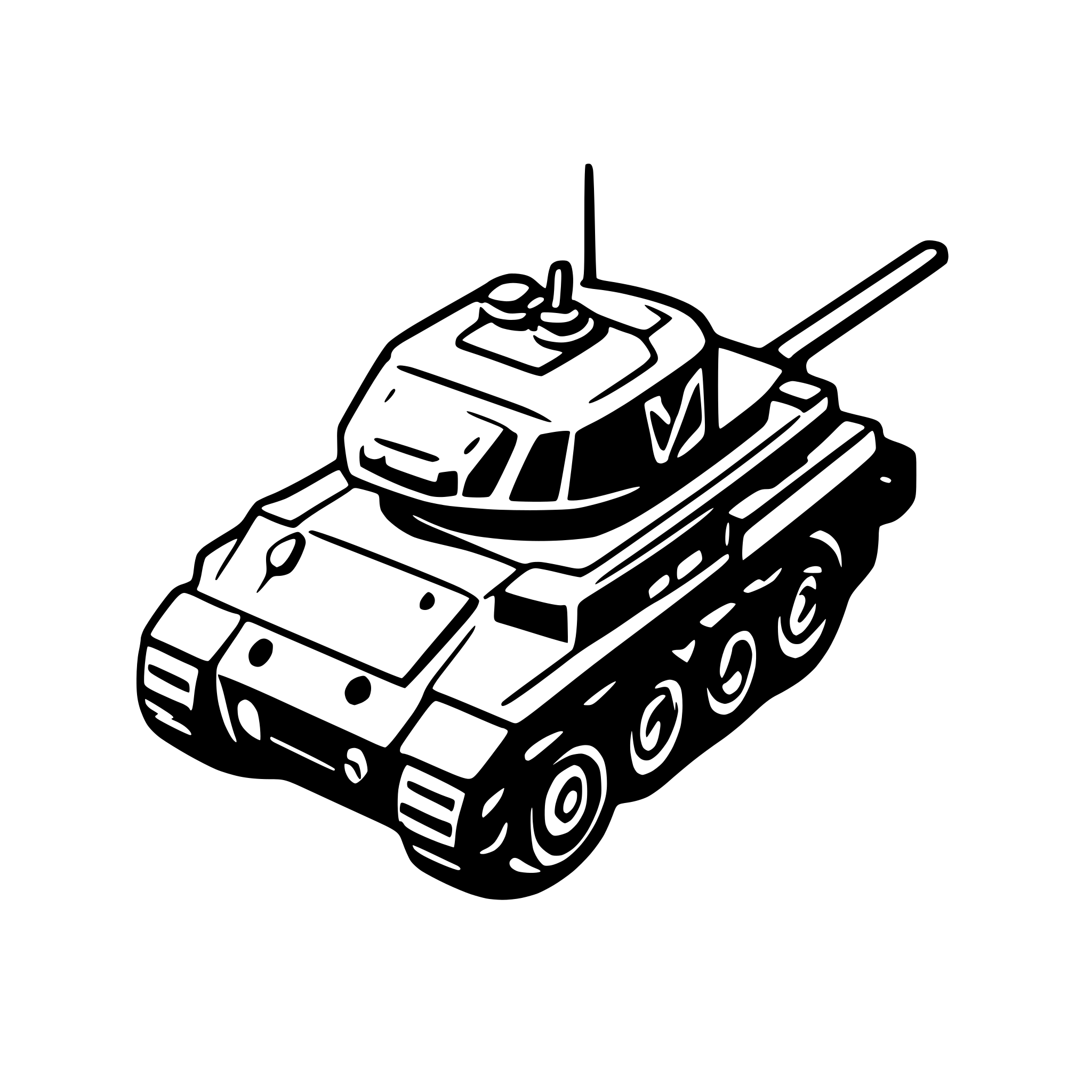 AI-generated SVG of a detailed isometric view of Japanese Type 99