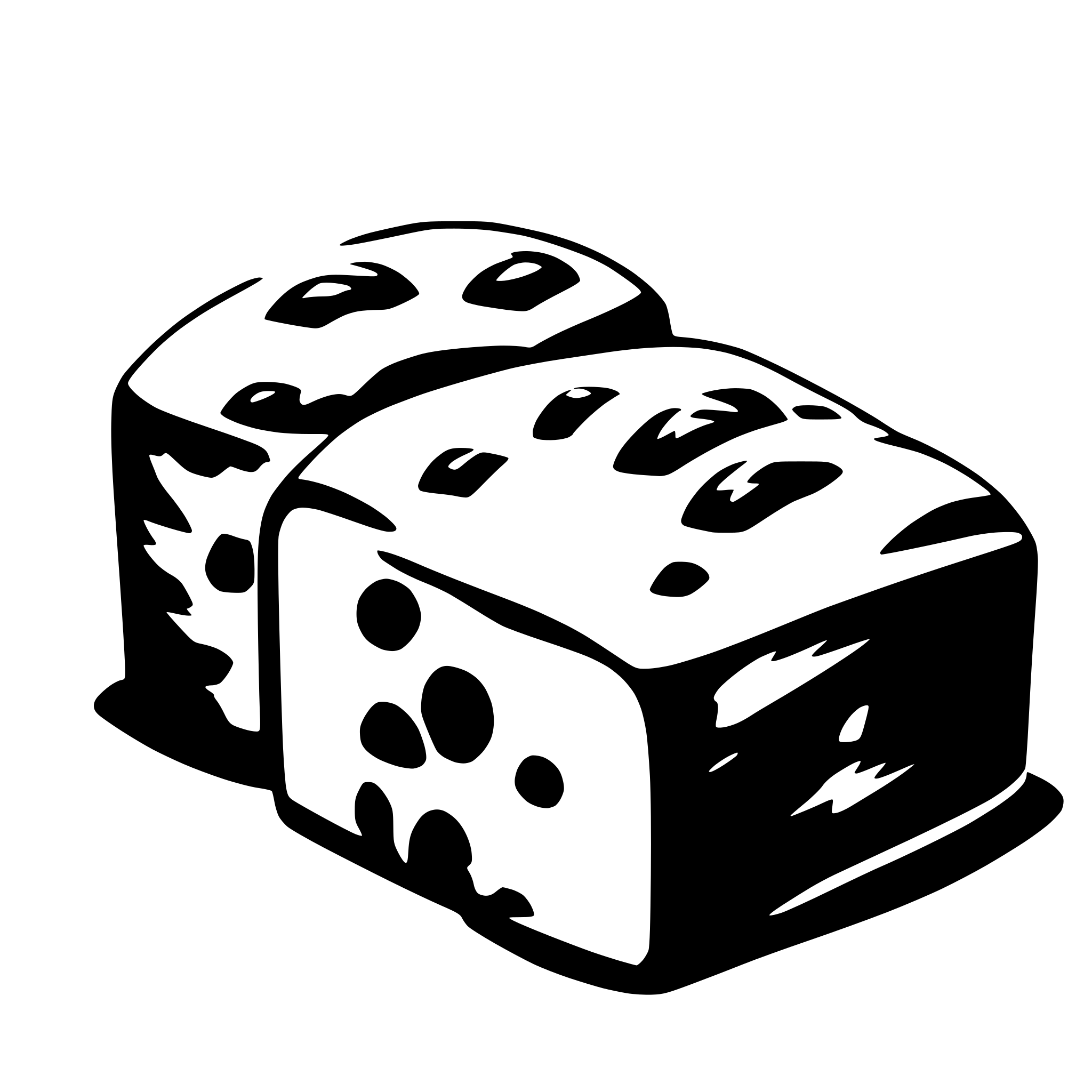 AI-generated SVG of 'rolls'
