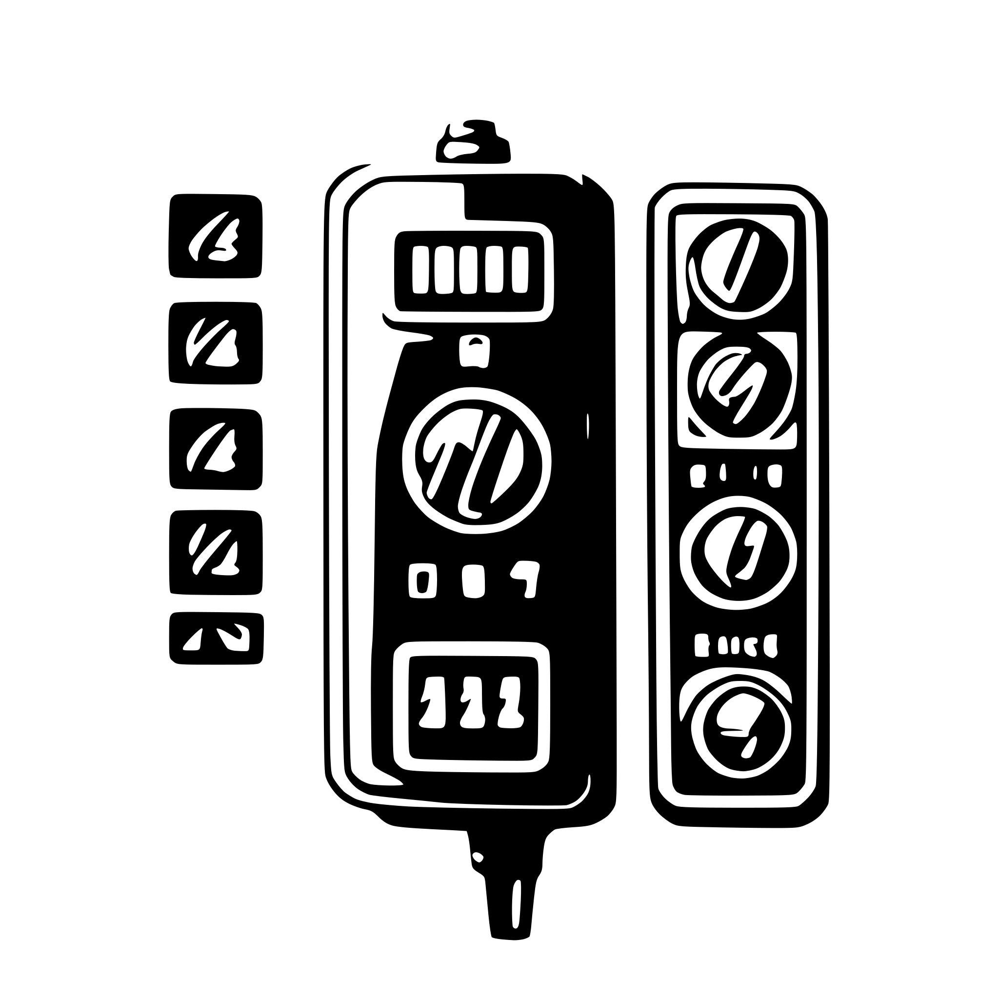 AI-generated SVG of 'electric panel'