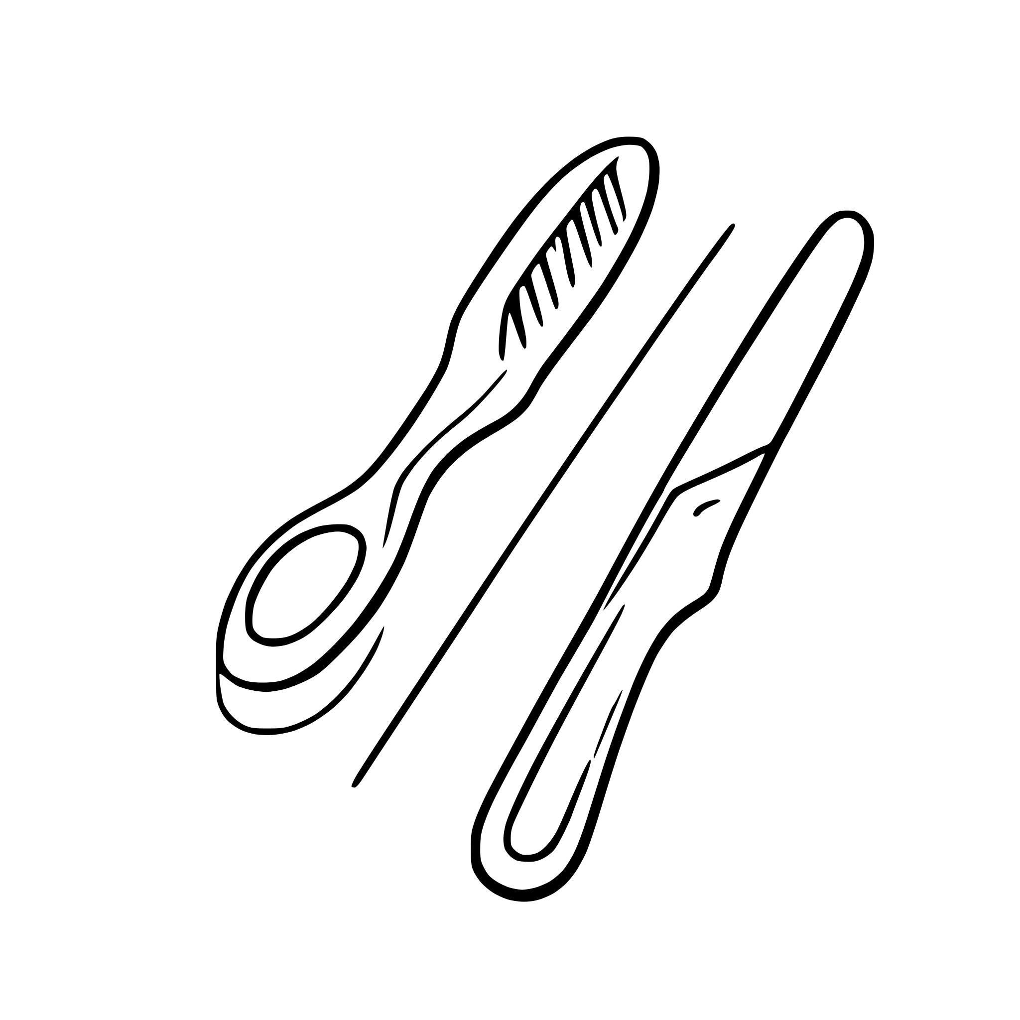 AI-generated SVG of a scissors