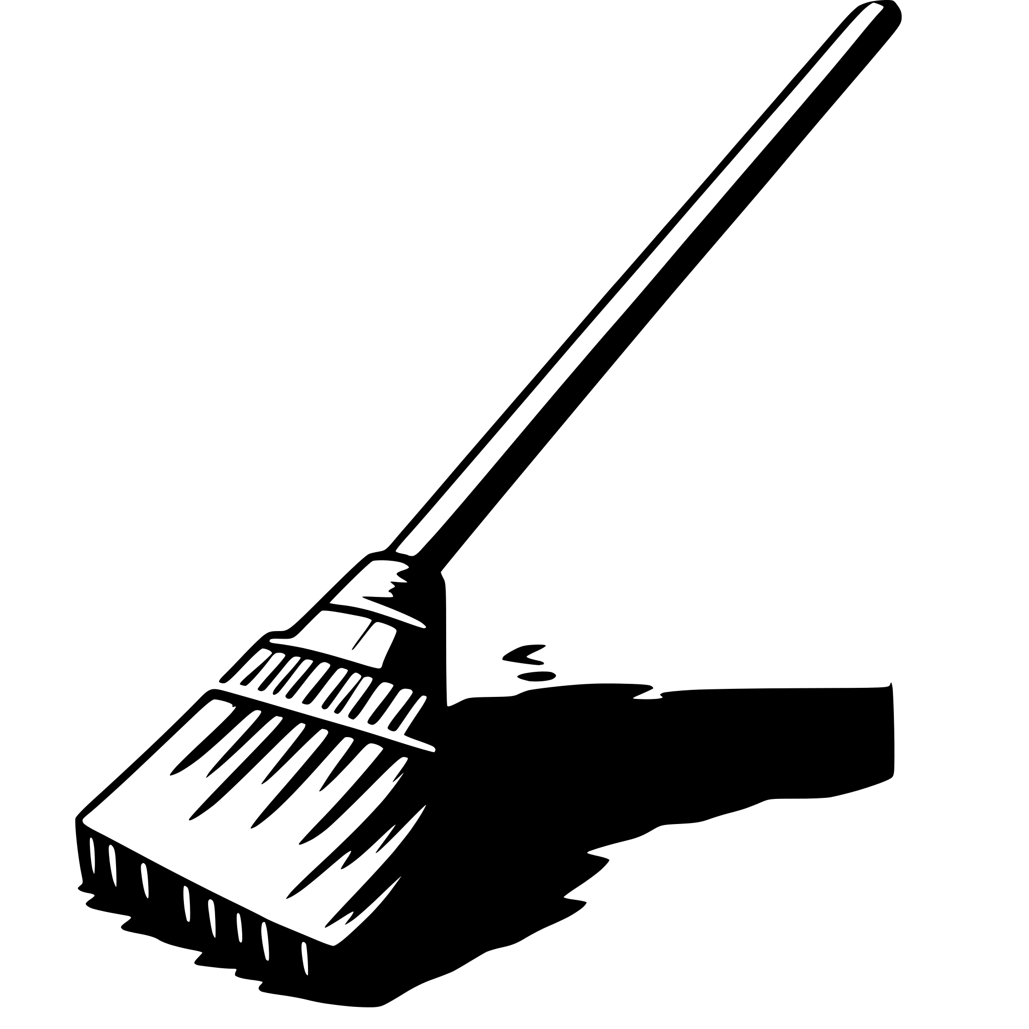AI-generated SVG of 'broom'