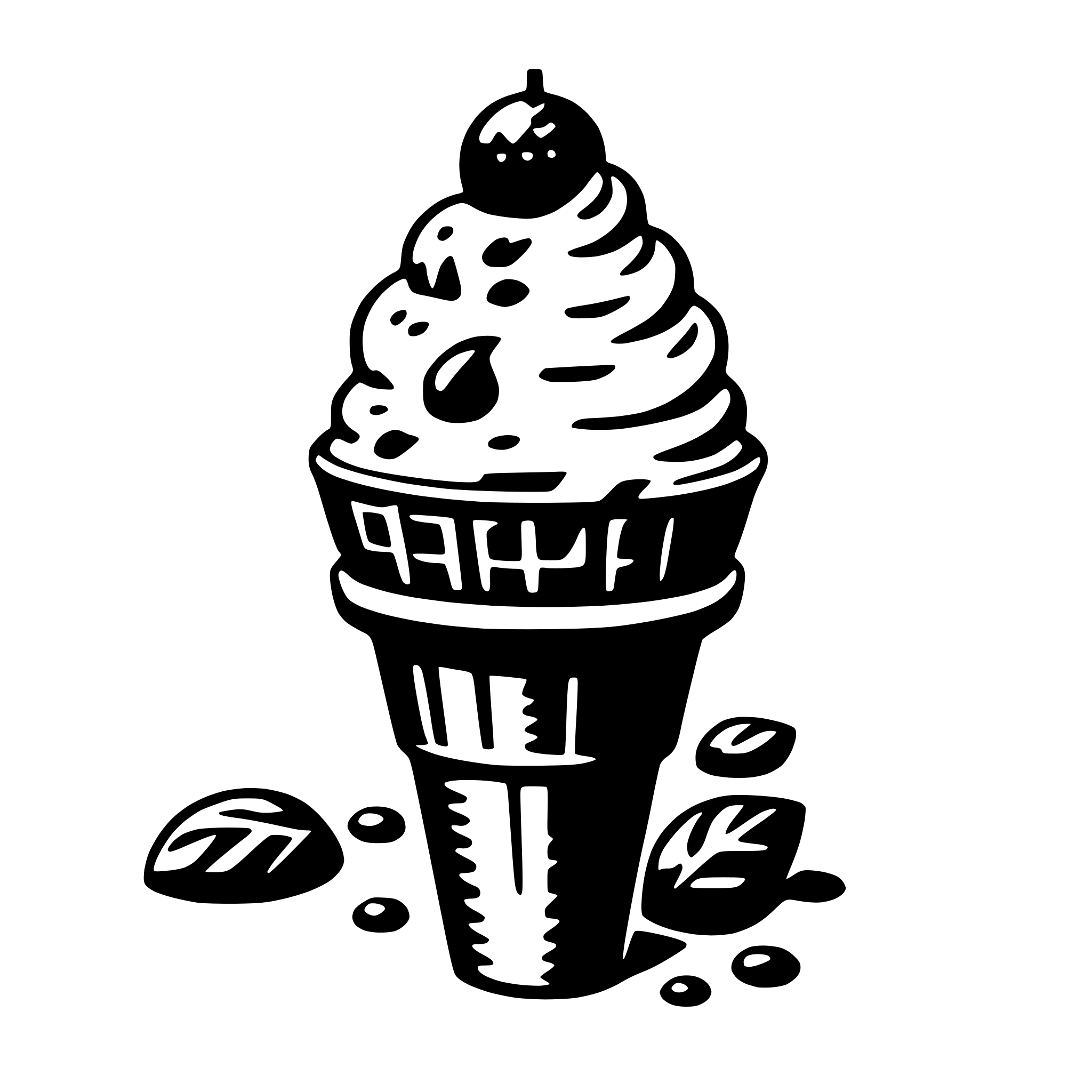 AI-generated SVG of a ice cream