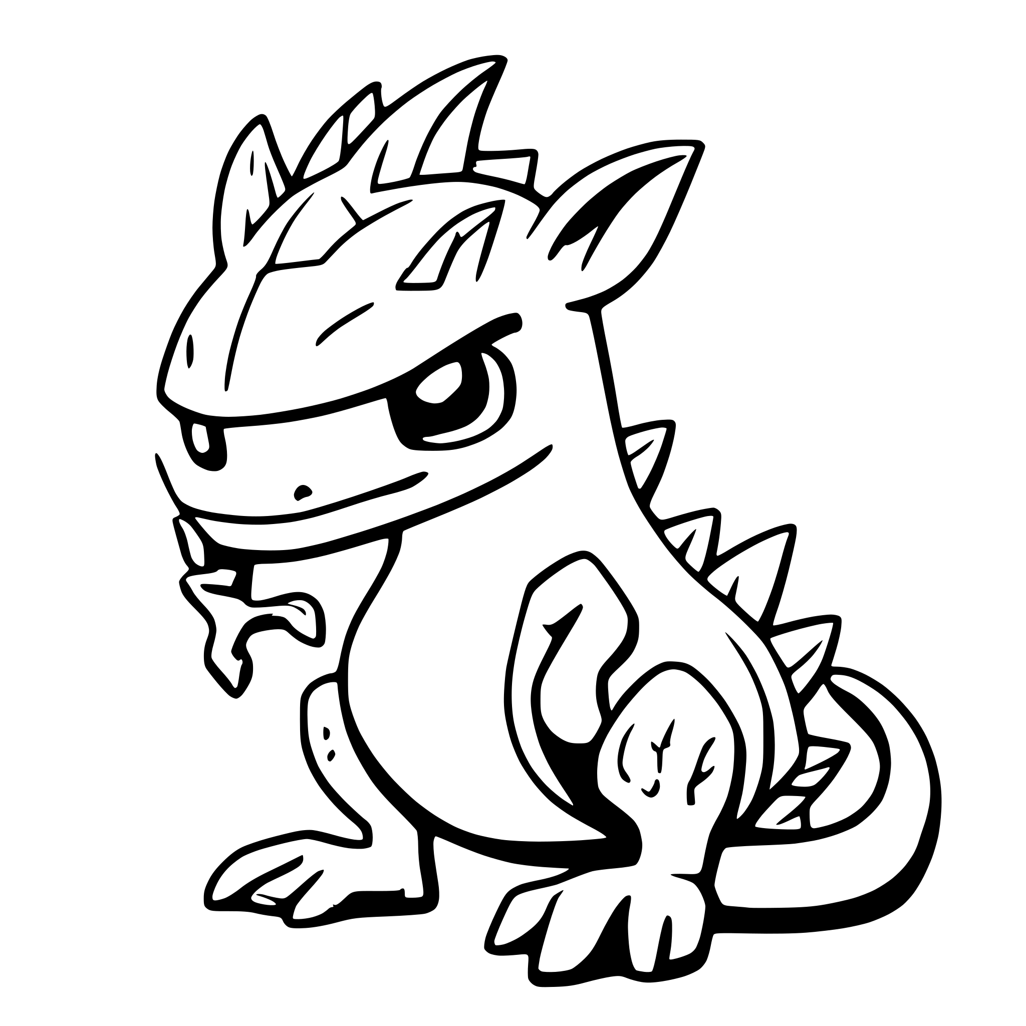 AI-generated SVG of 'Earth battle mage lizard'
