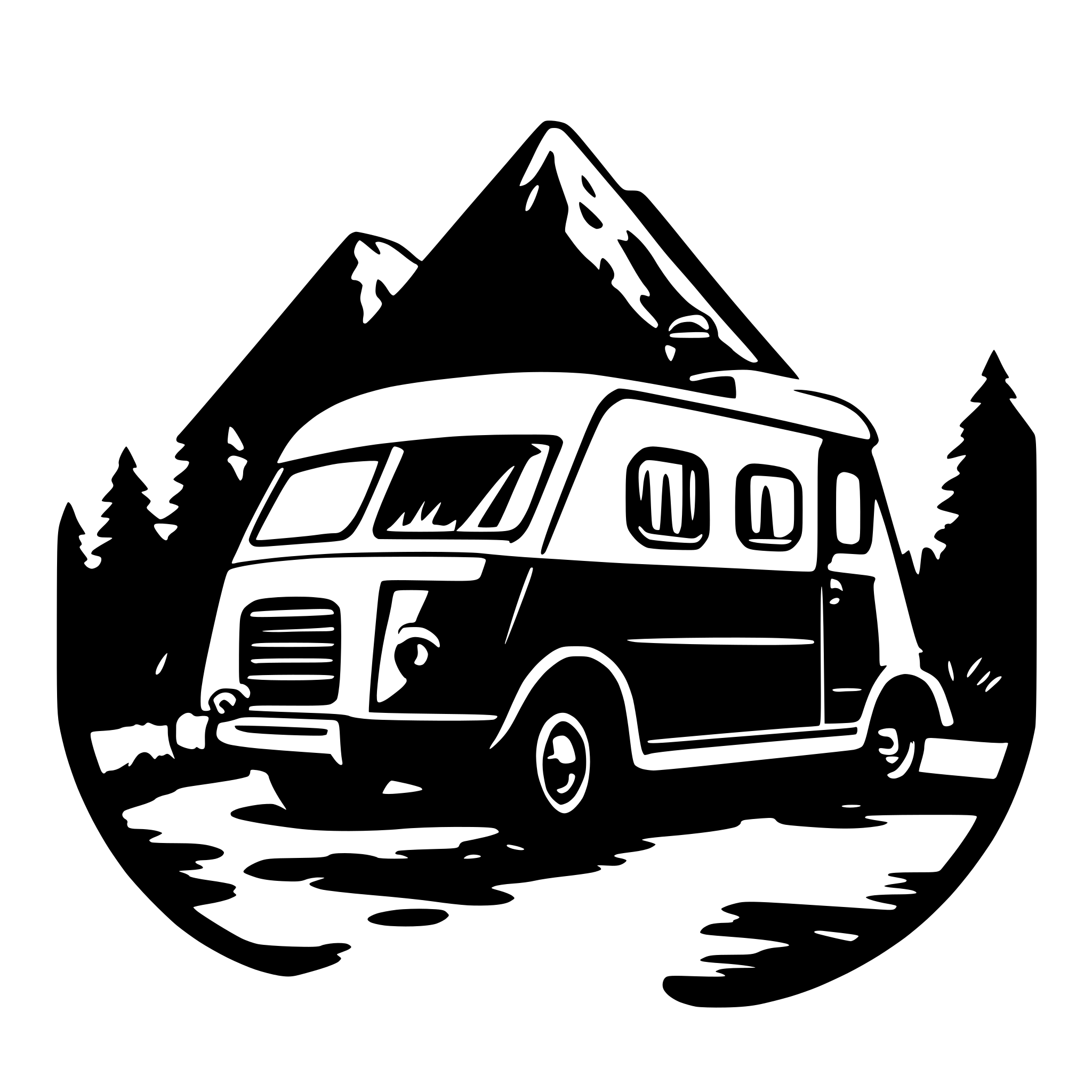 AI-generated SVG of 'CamperClick logo'