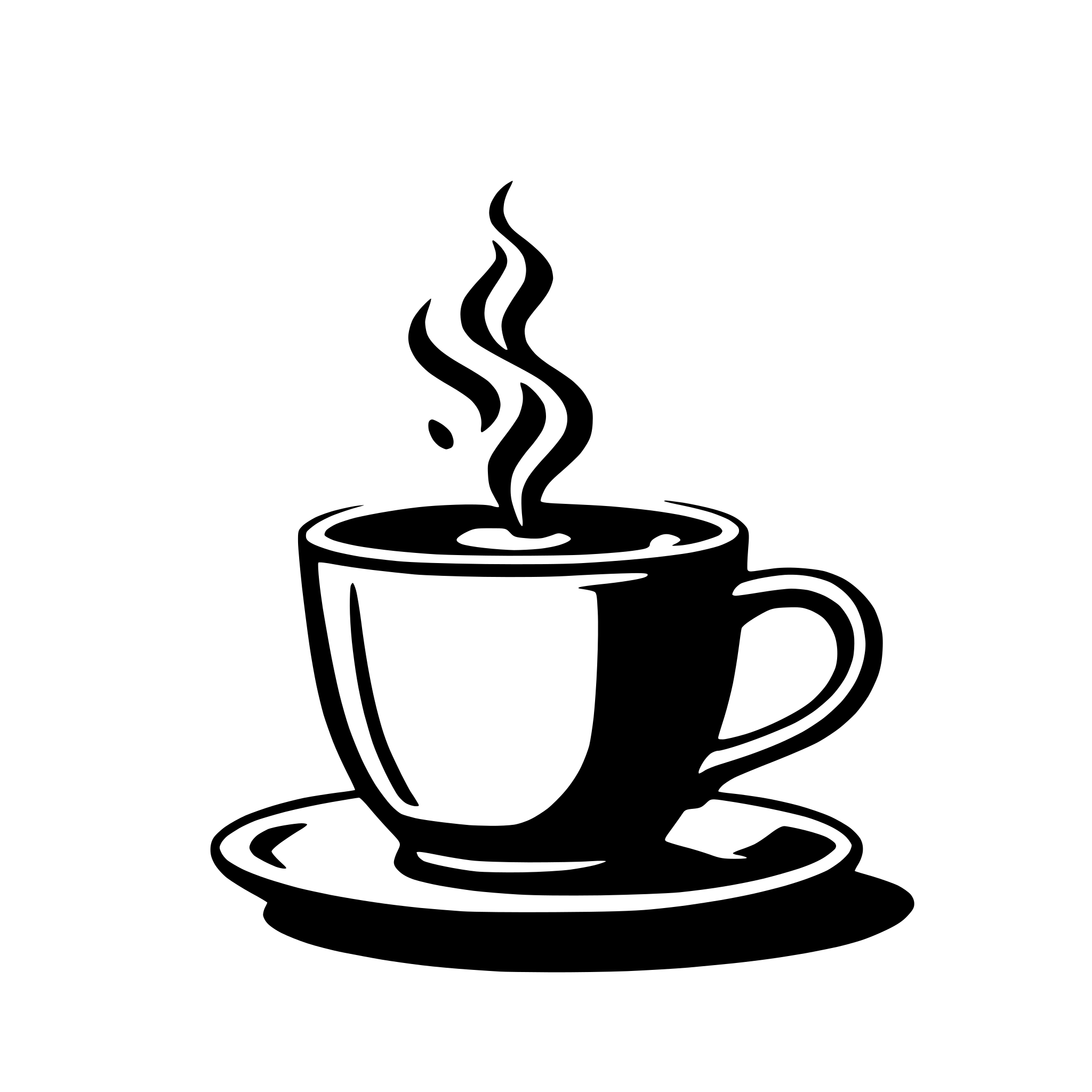 AI-generated SVG of 'coffee cup steam'
