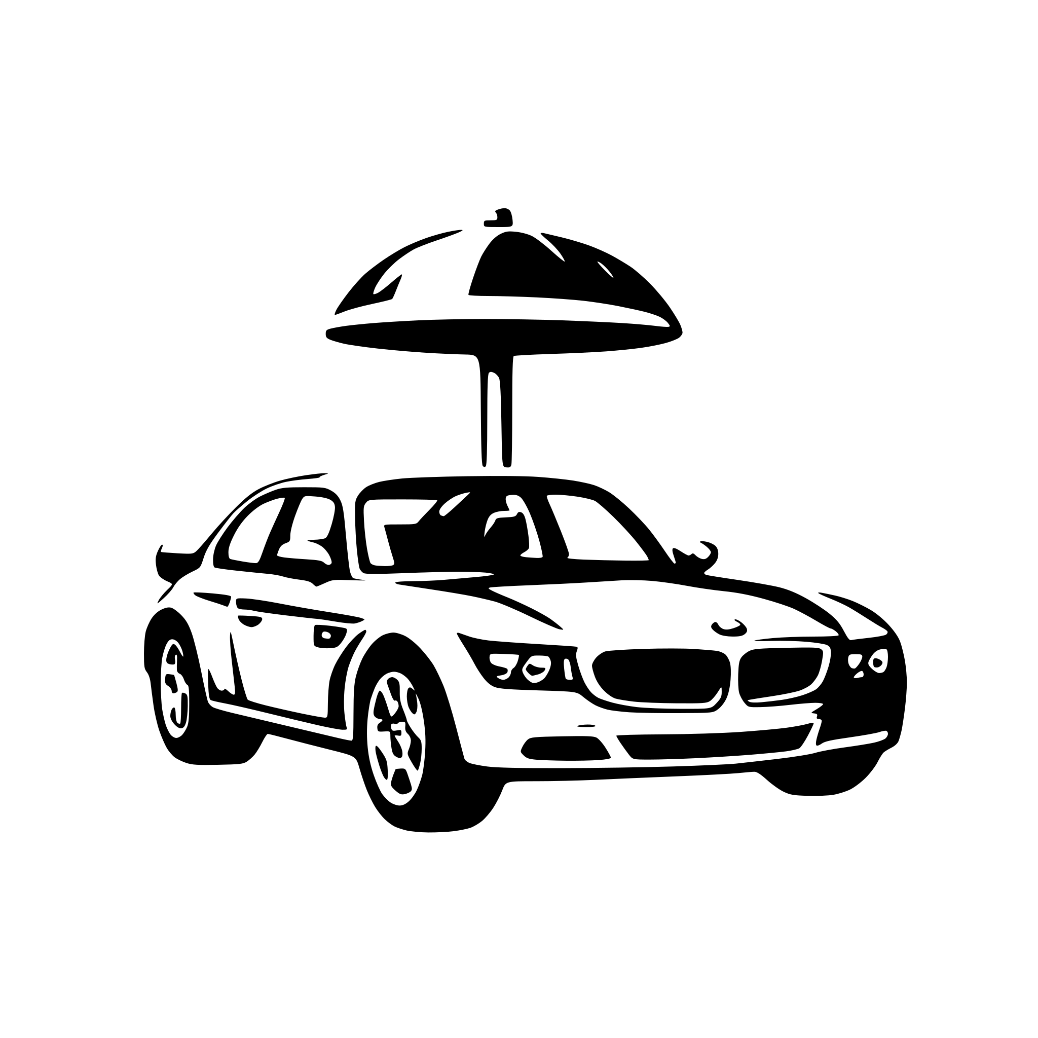 AI-generated SVG of a the car is a bmw
