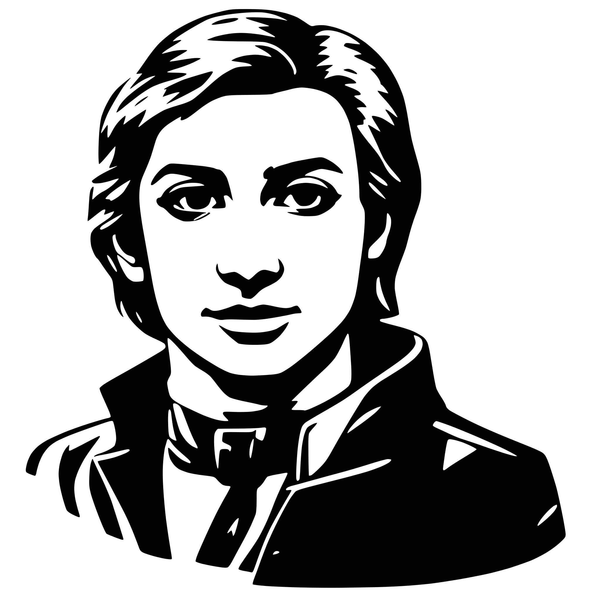 AI-generated SVG of 'STANDardMAle'