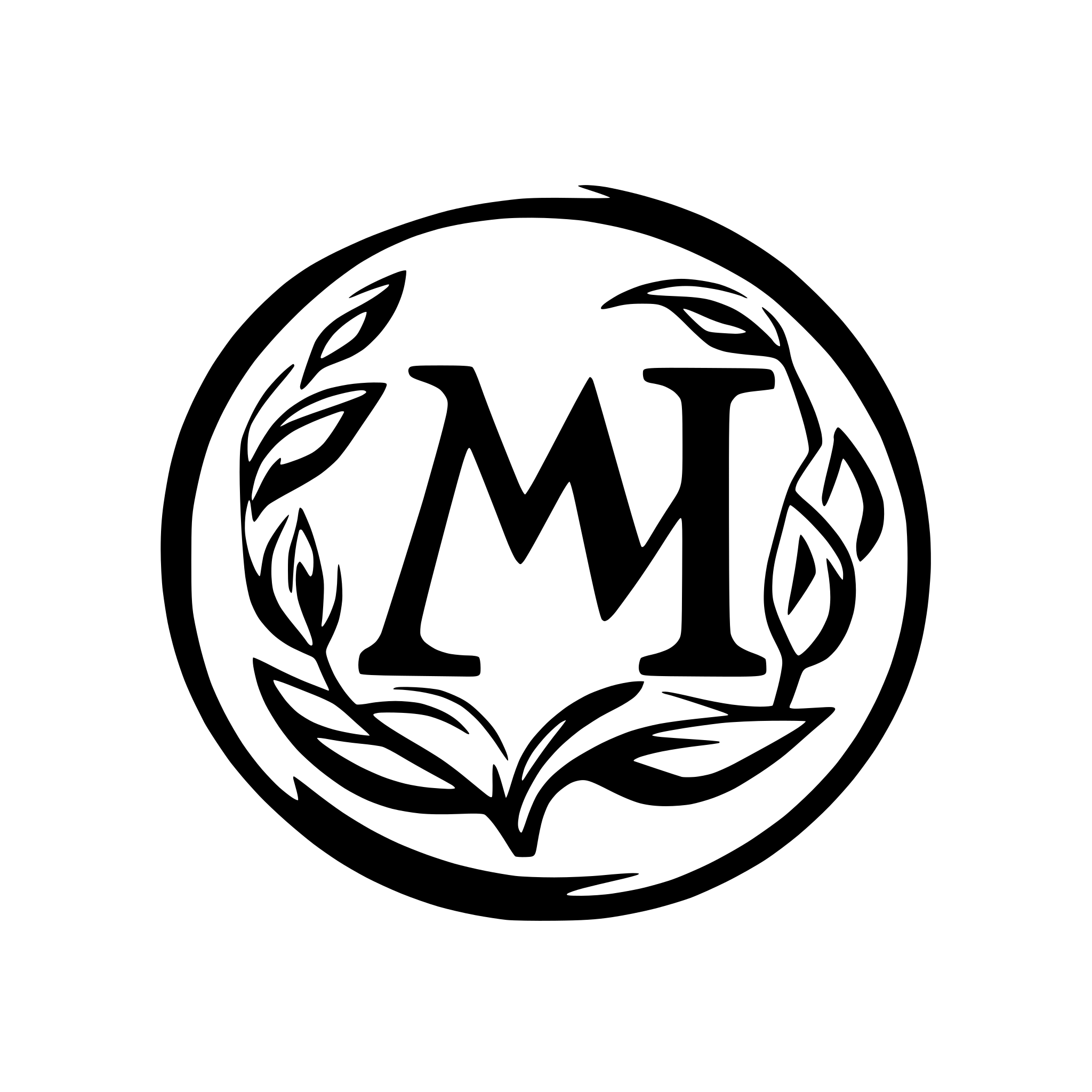 AI-generated SVG of a letters M P, black soon, icon / logo, style: romantic, fantasy, tatoo
