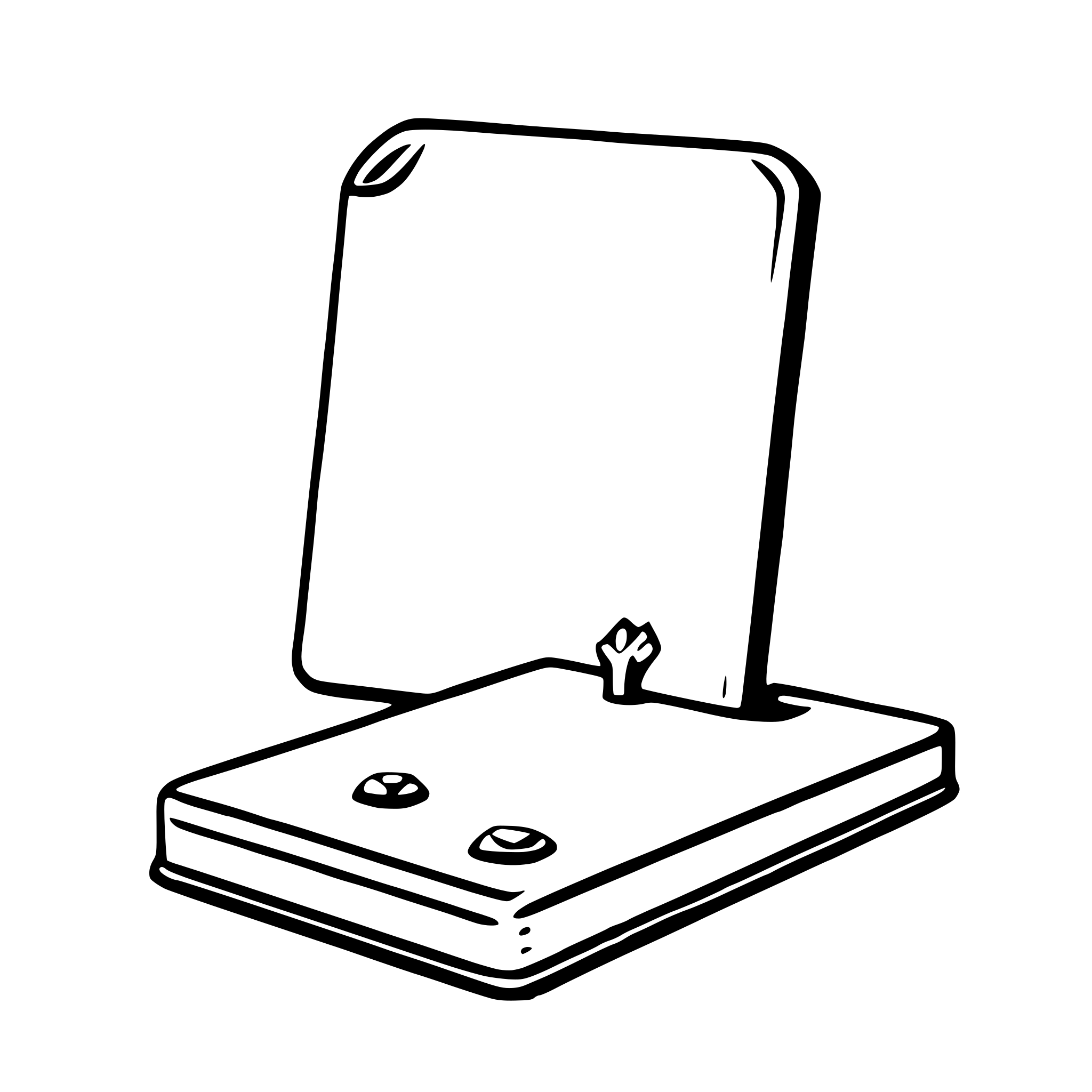 AI-generated SVG of 'diary'