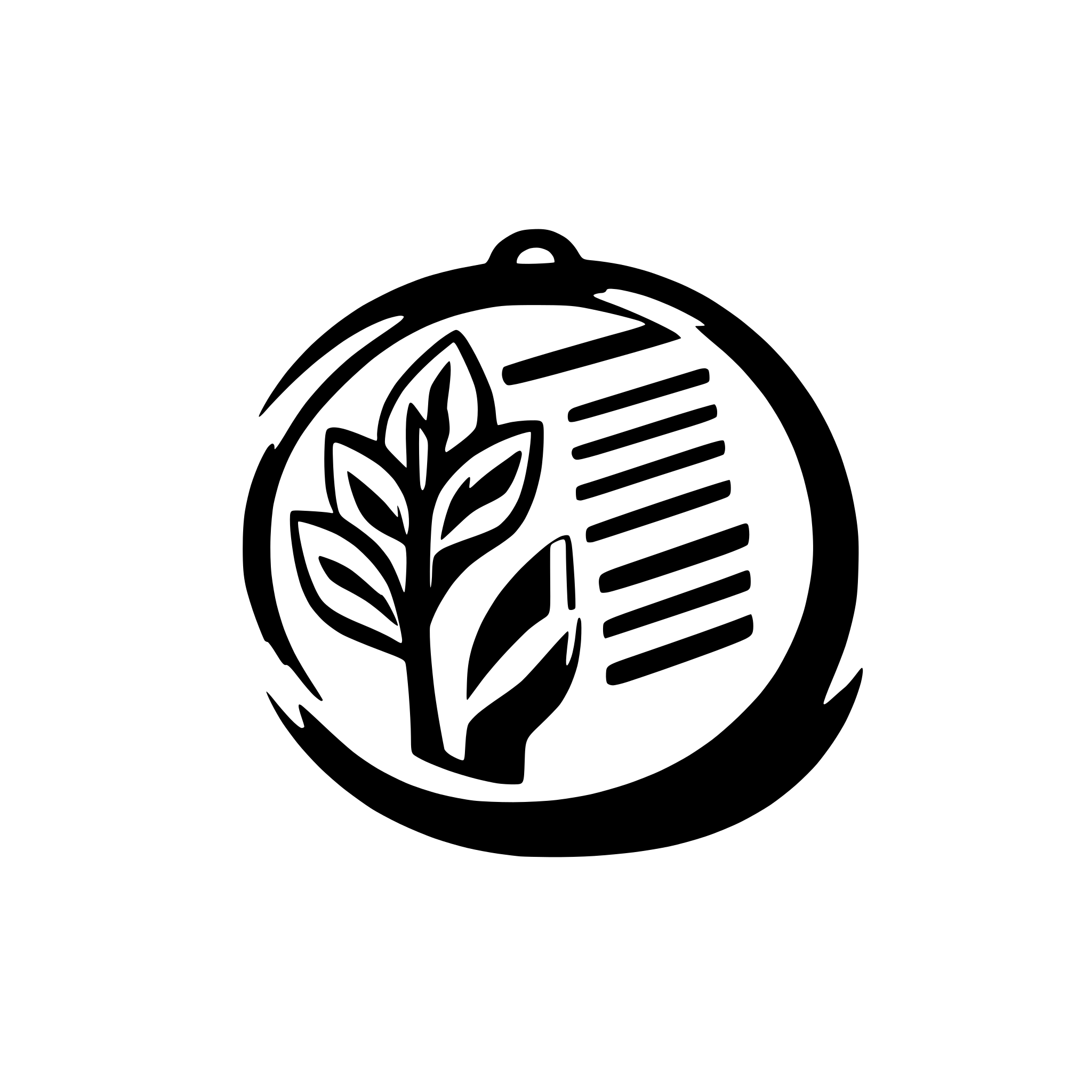 AI-generated SVG of a a Logo of a financial app to plan your own national budget