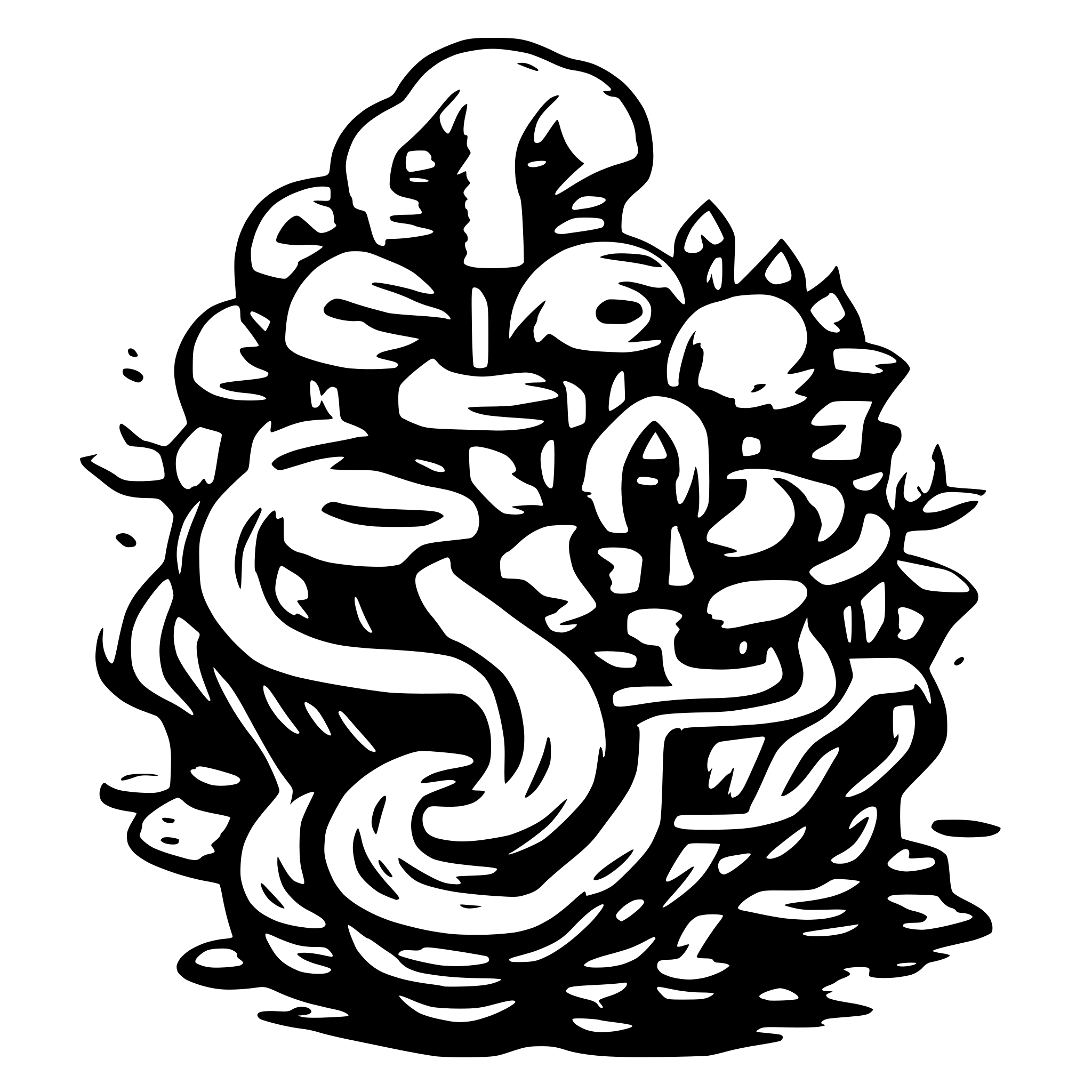 AI-generated SVG of a Poo
