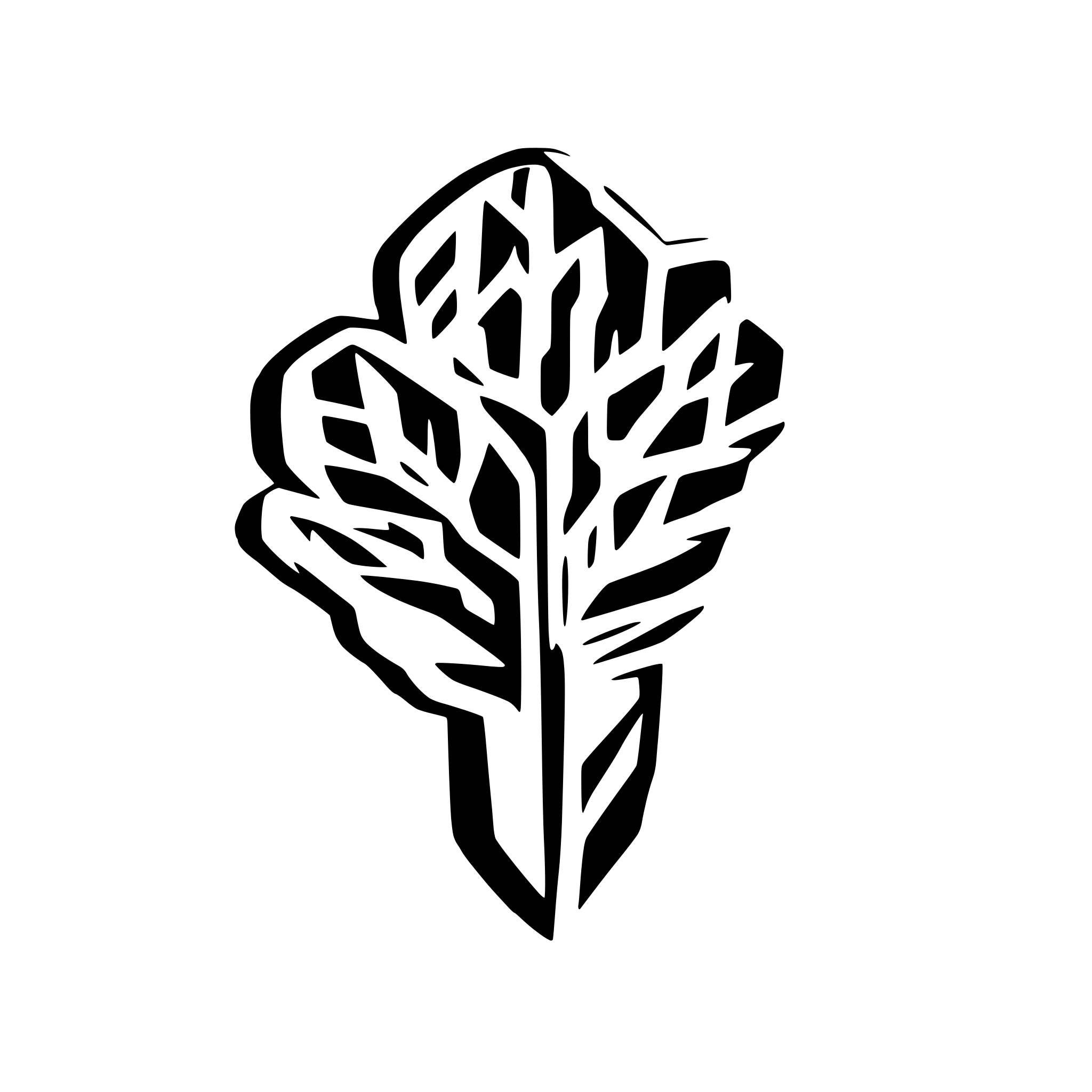 AI-generated SVG of a export database