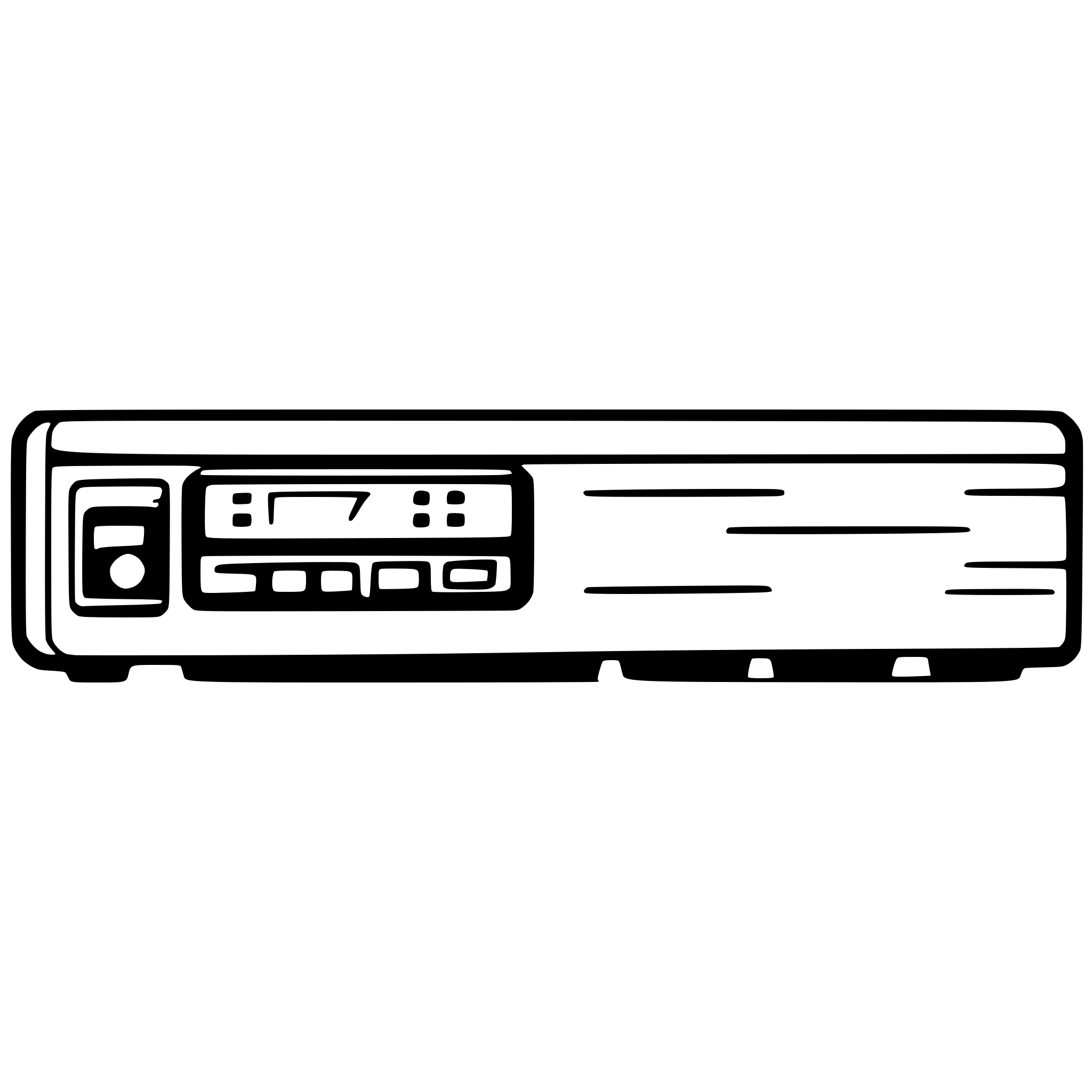 AI-generated SVG of a Front panel image of uninterruptible power supply in 2U case.