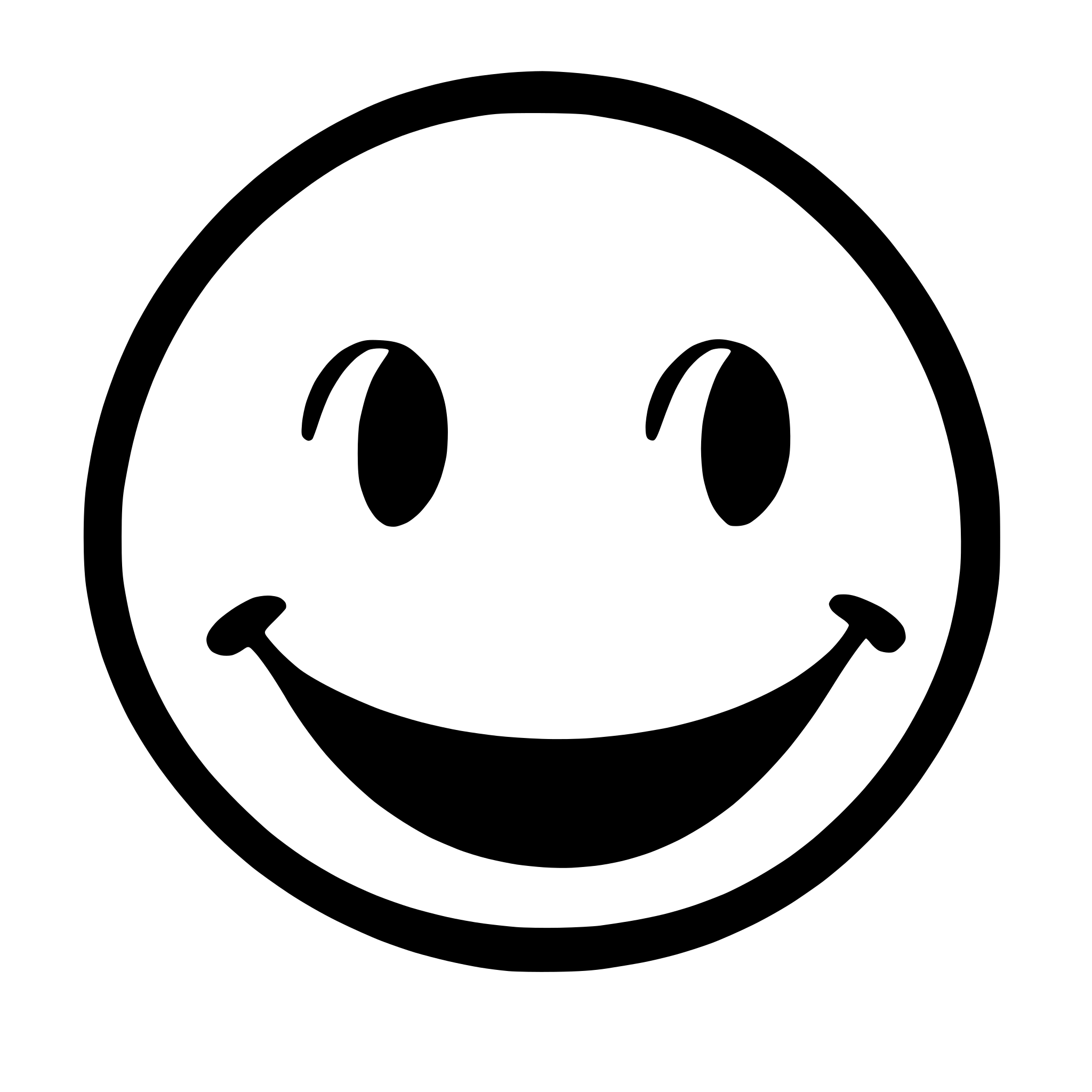 AI-generated SVG of 'smiley face'