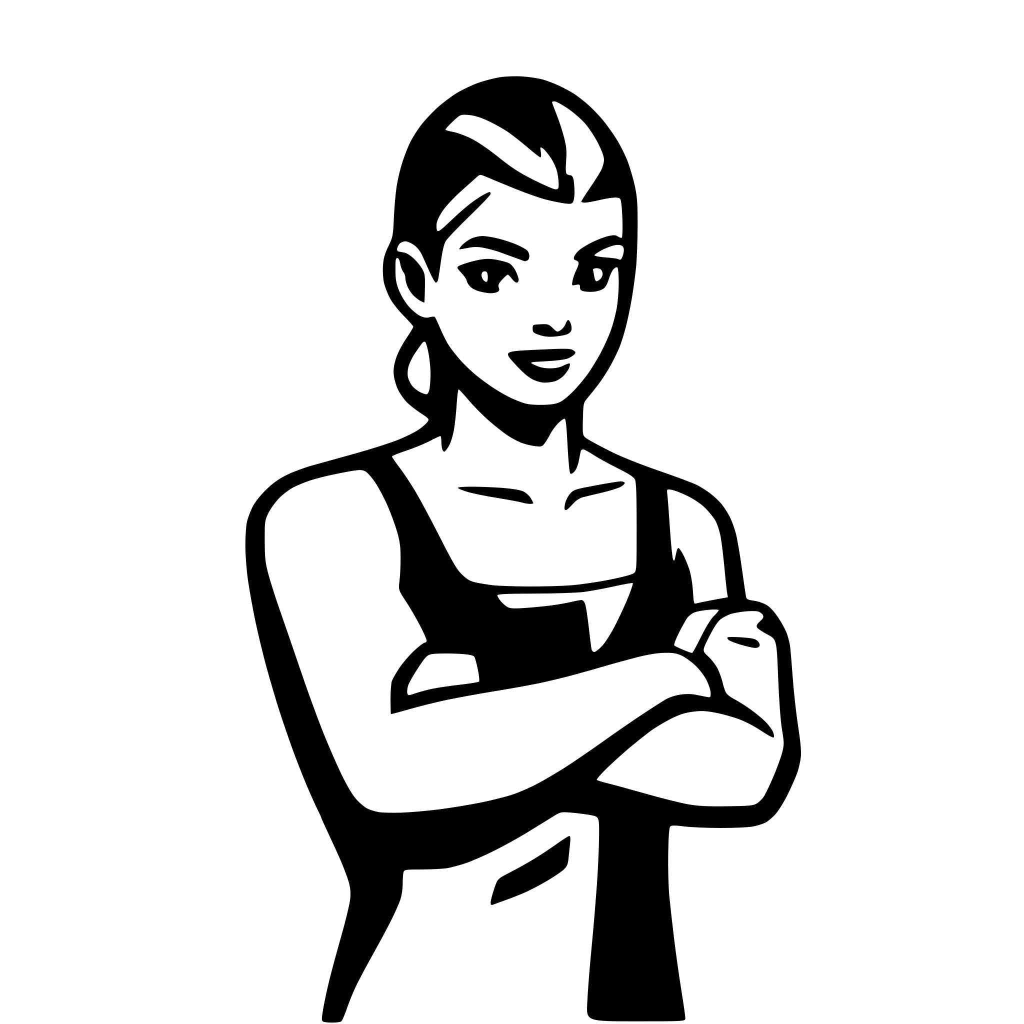 AI-generated SVG of a biceps