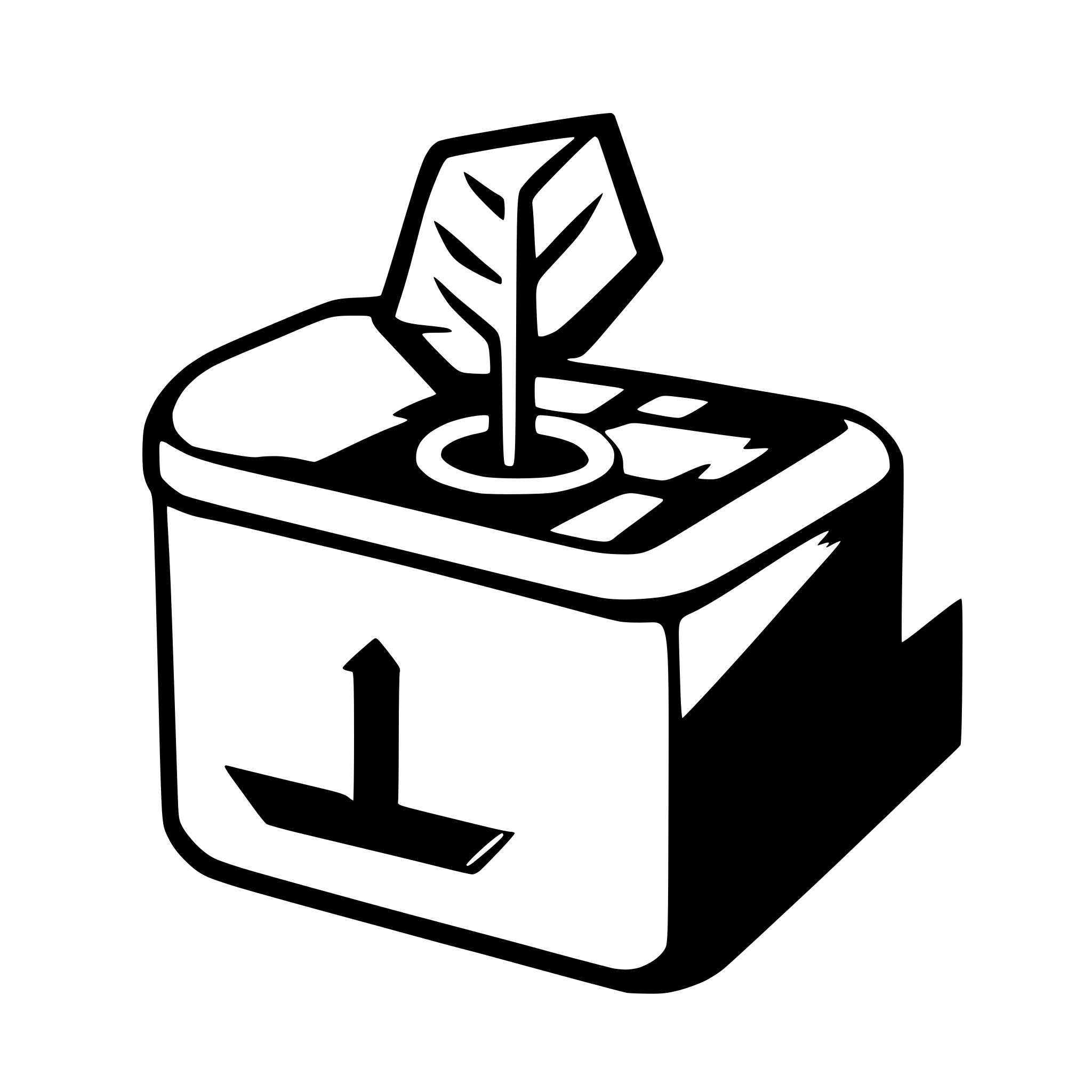 AI-generated SVG of 'a simple checkbox'
