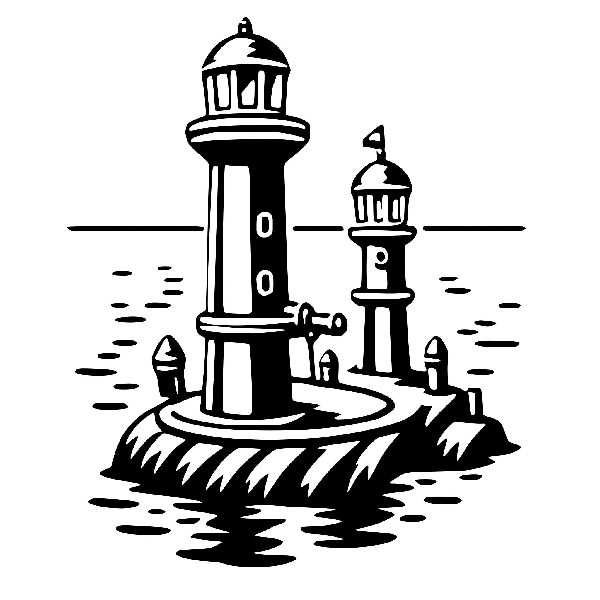 AI-generated SVG of a deep sea diving