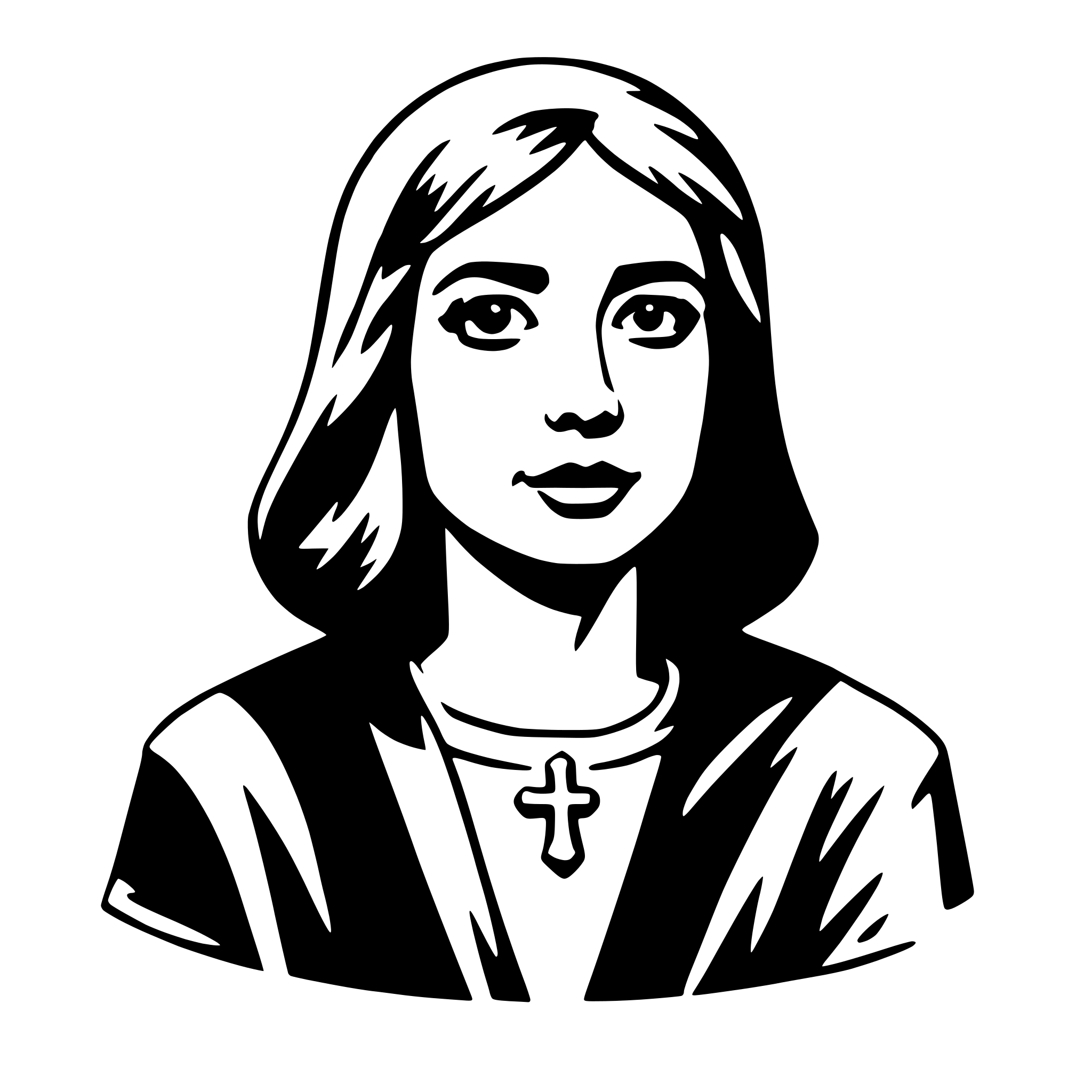 AI-generated SVG of 'brigid'