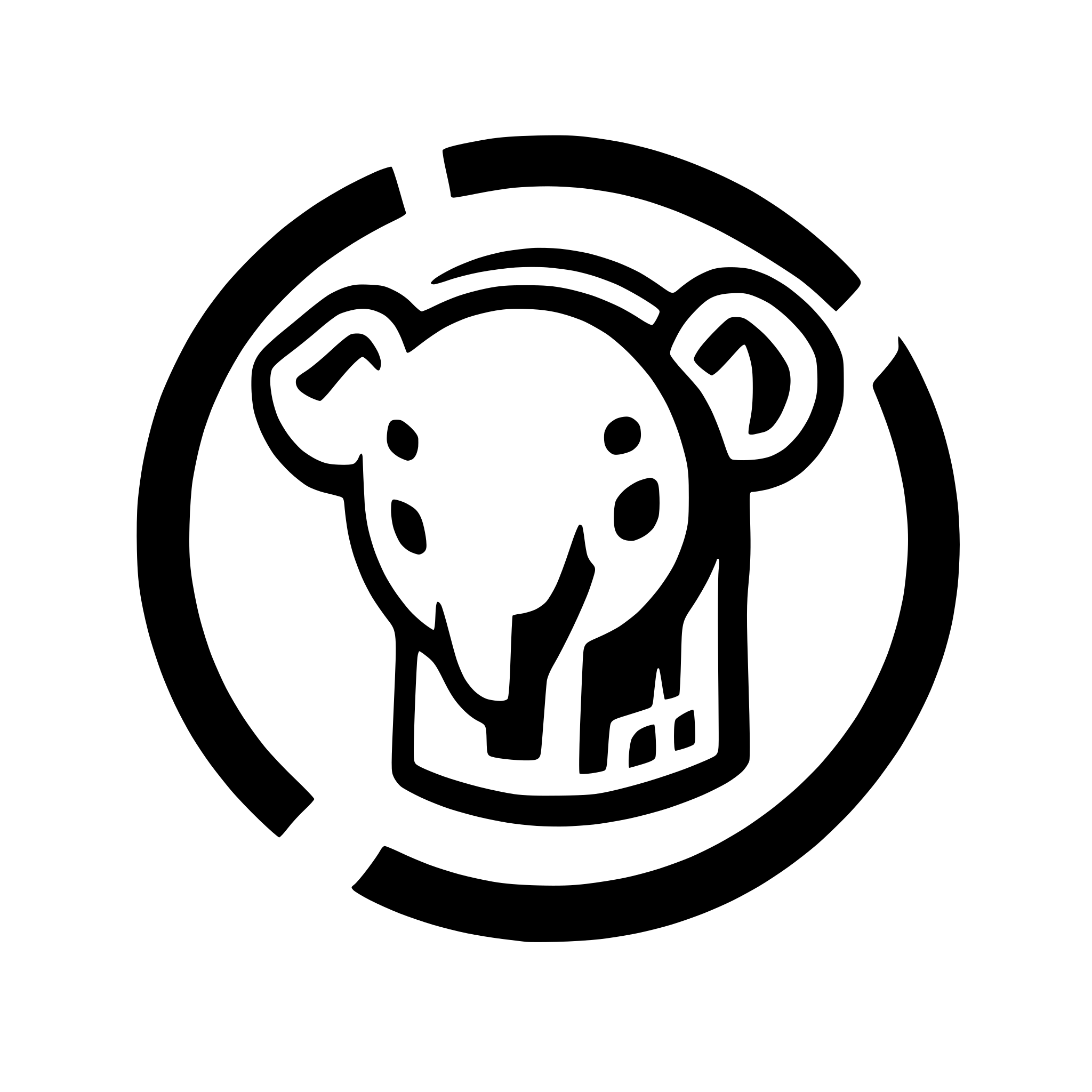 AI-generated SVG of a elephant
