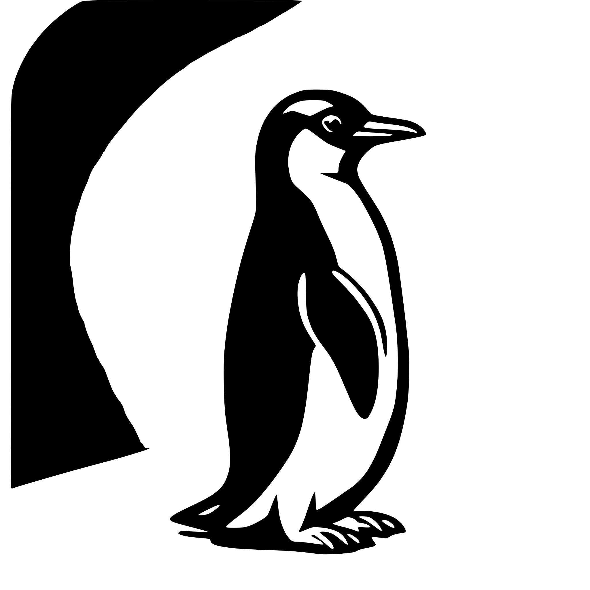 AI-generated SVG of 'penguin logo,'