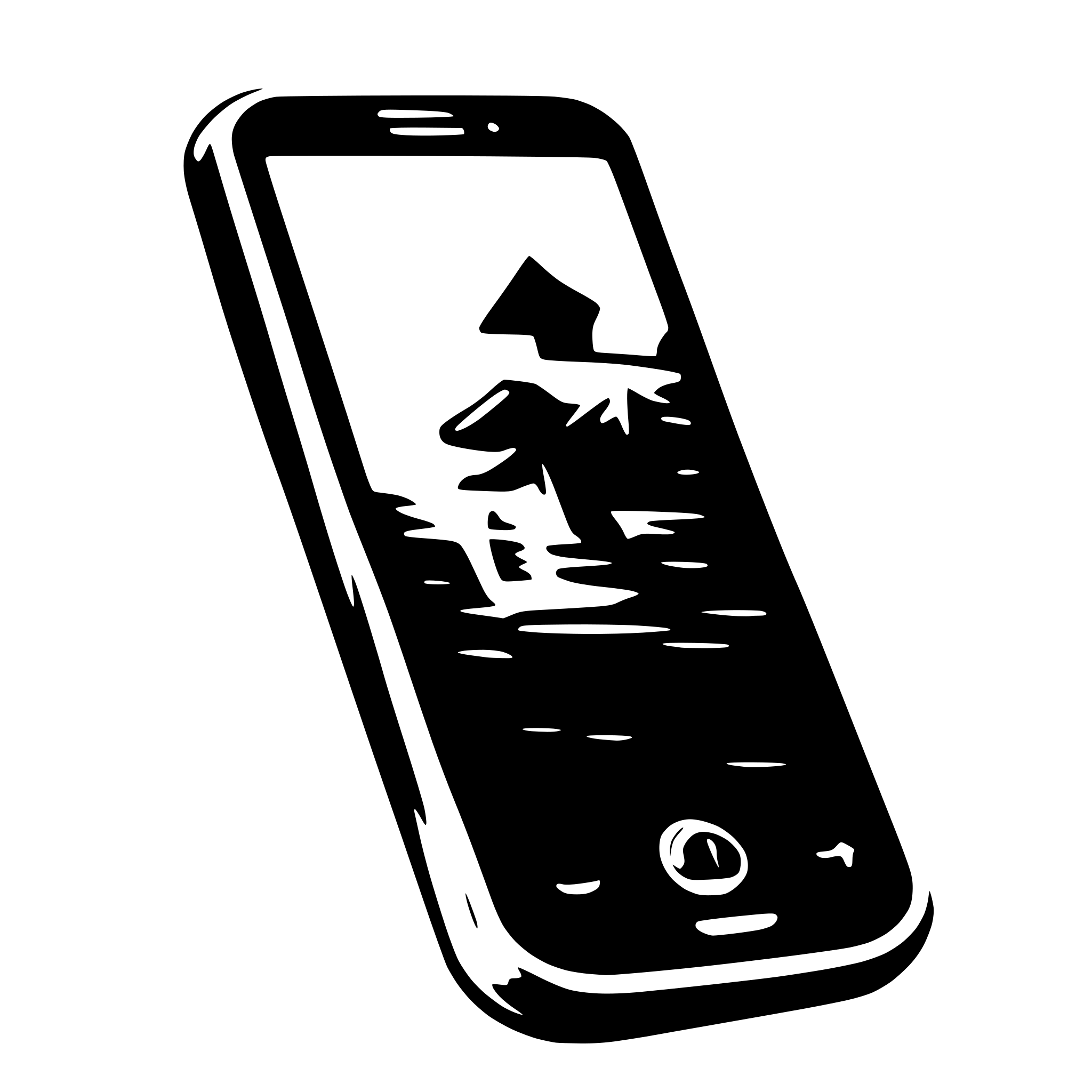 AI-generated SVG of a smartphone