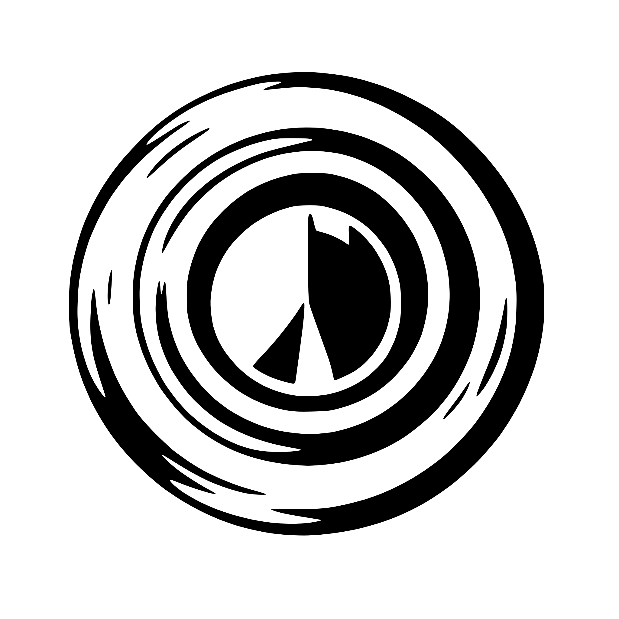 AI-generated SVG of a abstract camera lens aperture