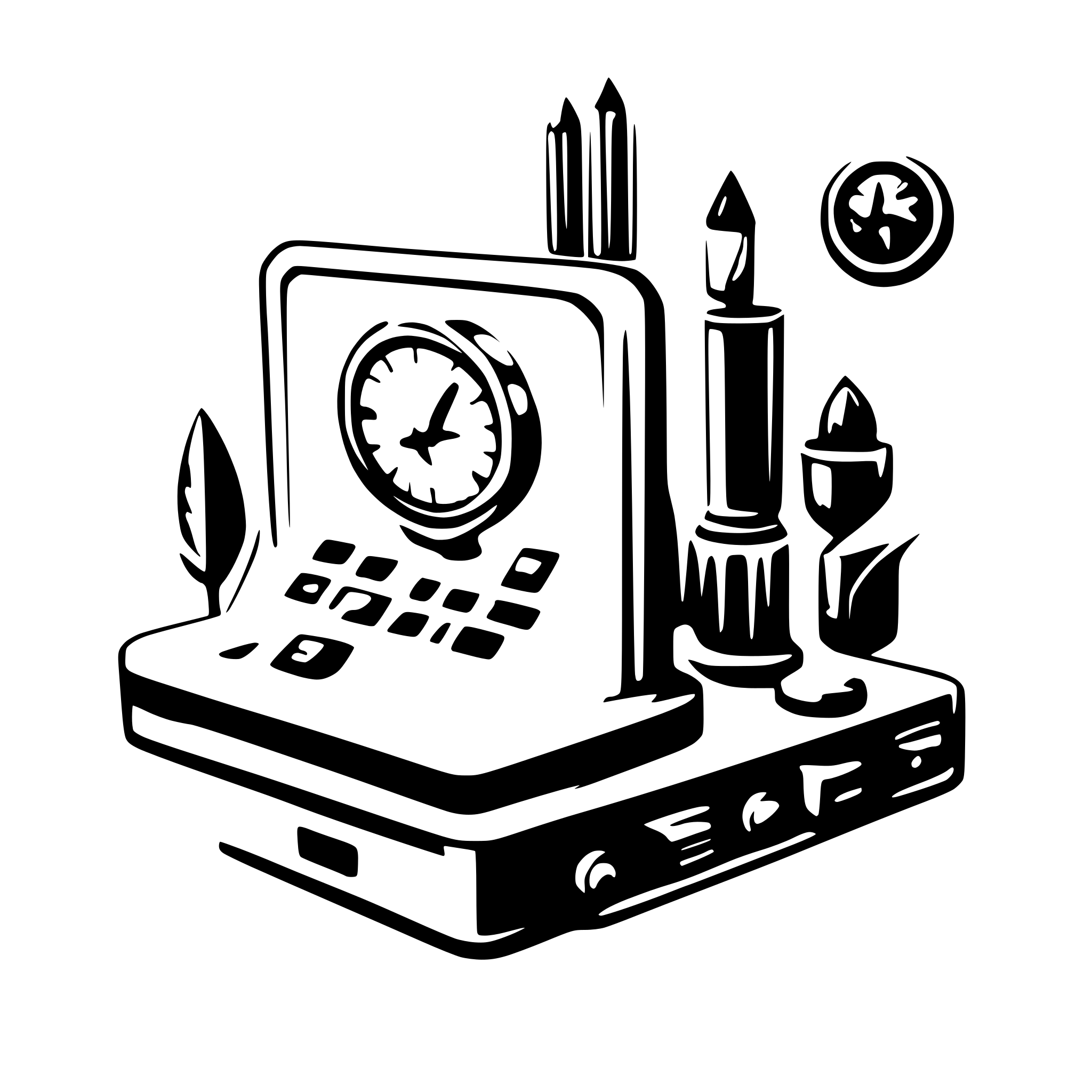 AI-generated SVG of 'multifunctional application'