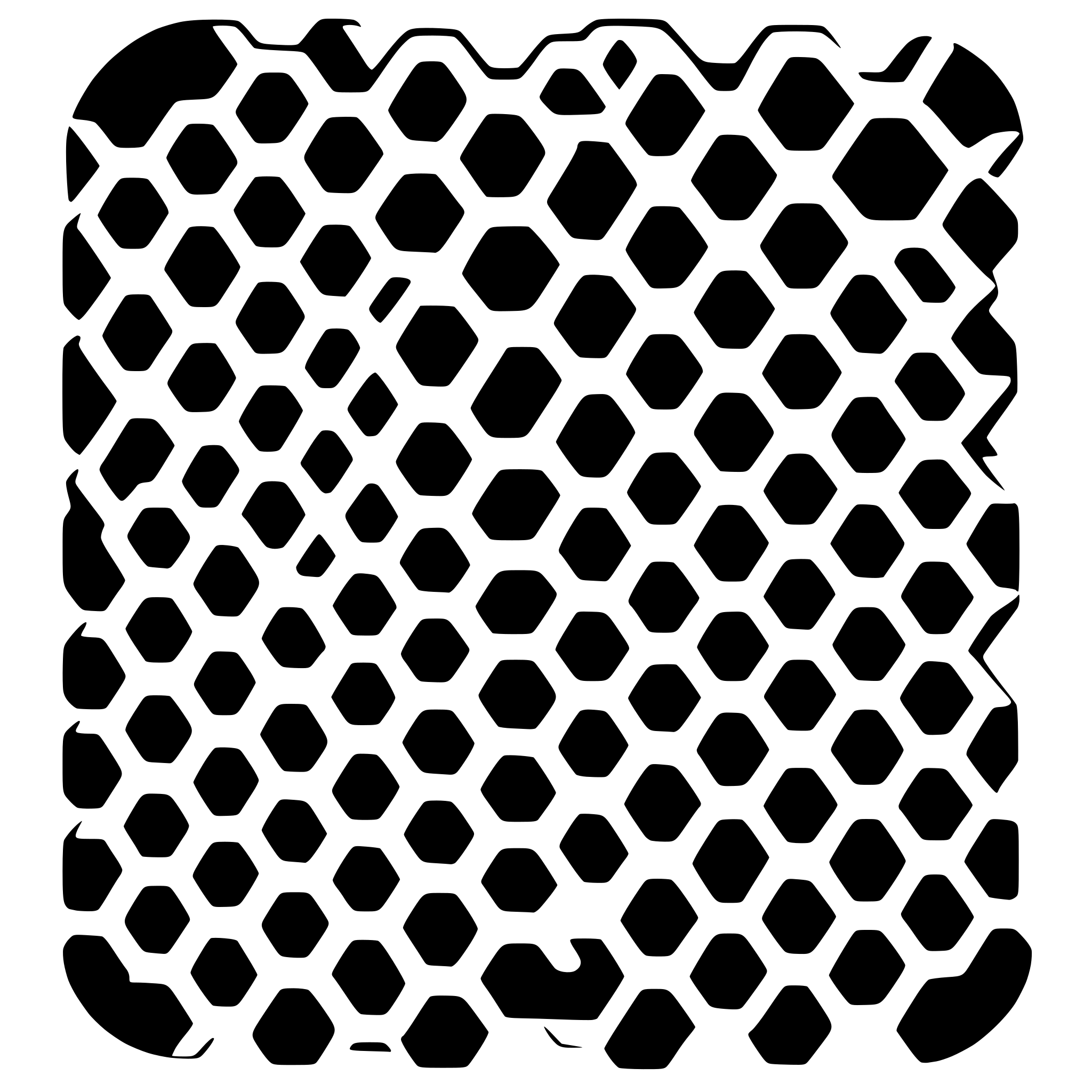 AI-generated SVG of 'honey comb'