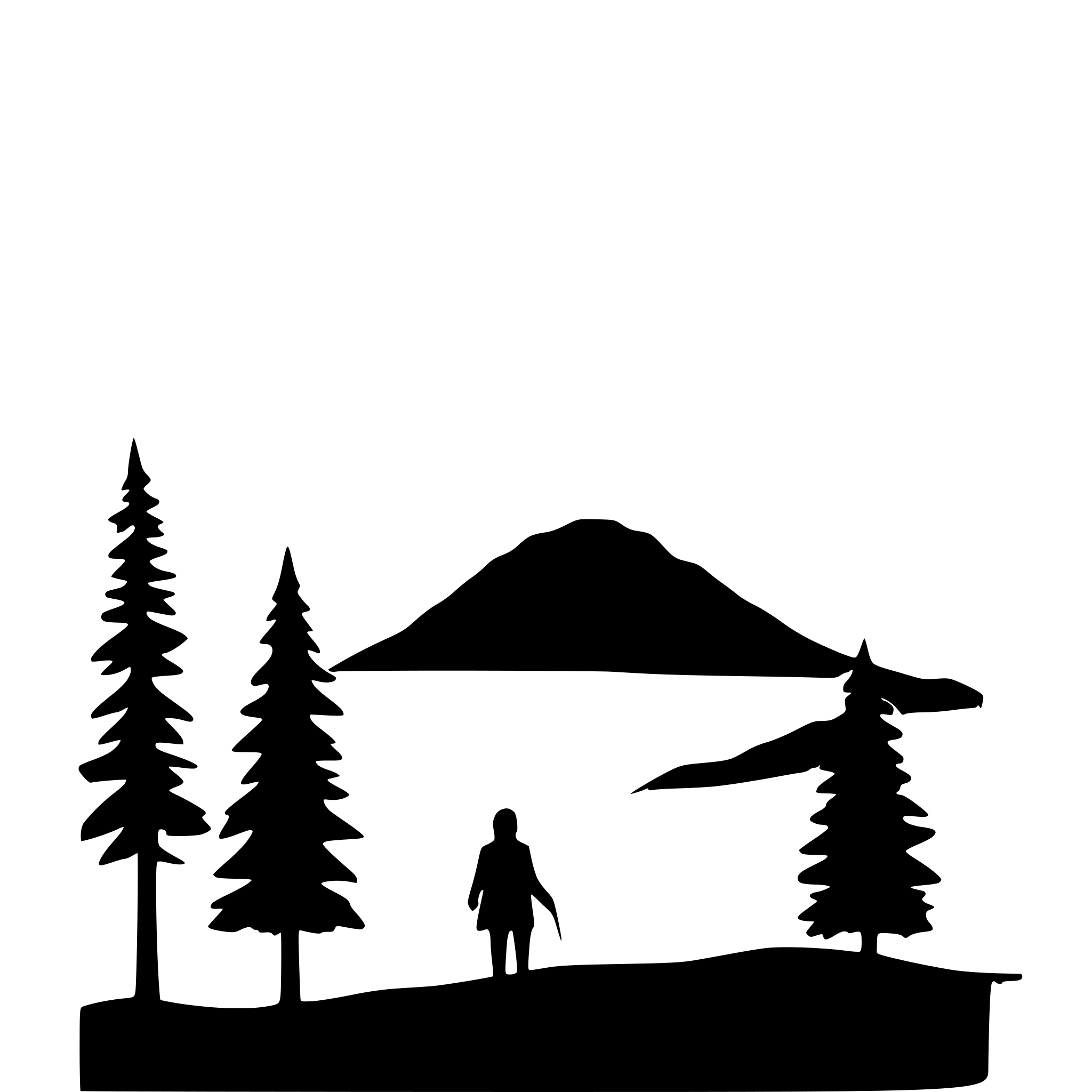 AI-generated SVG of a landscape with mount Olympus
