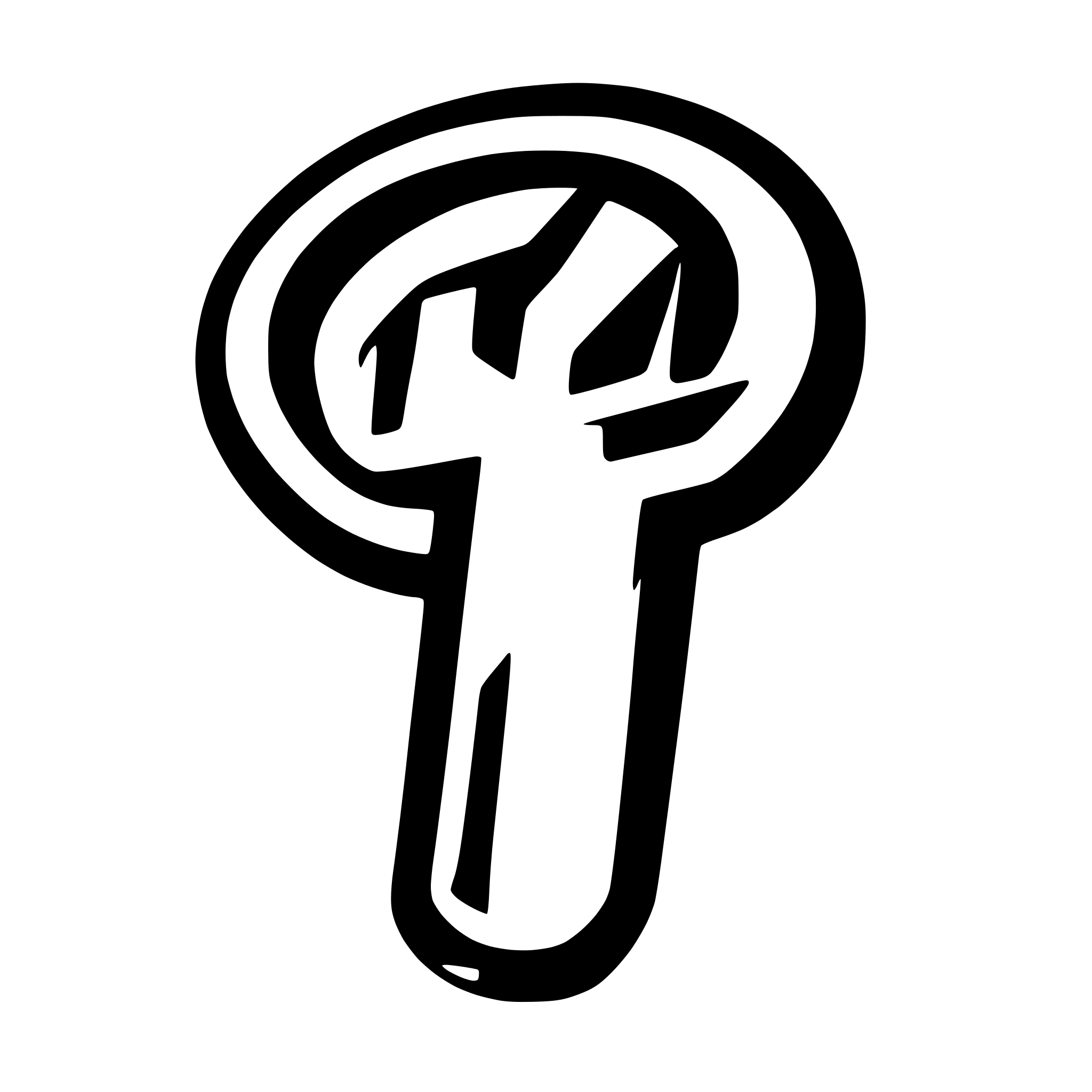 AI-generated SVG of 'key stone'