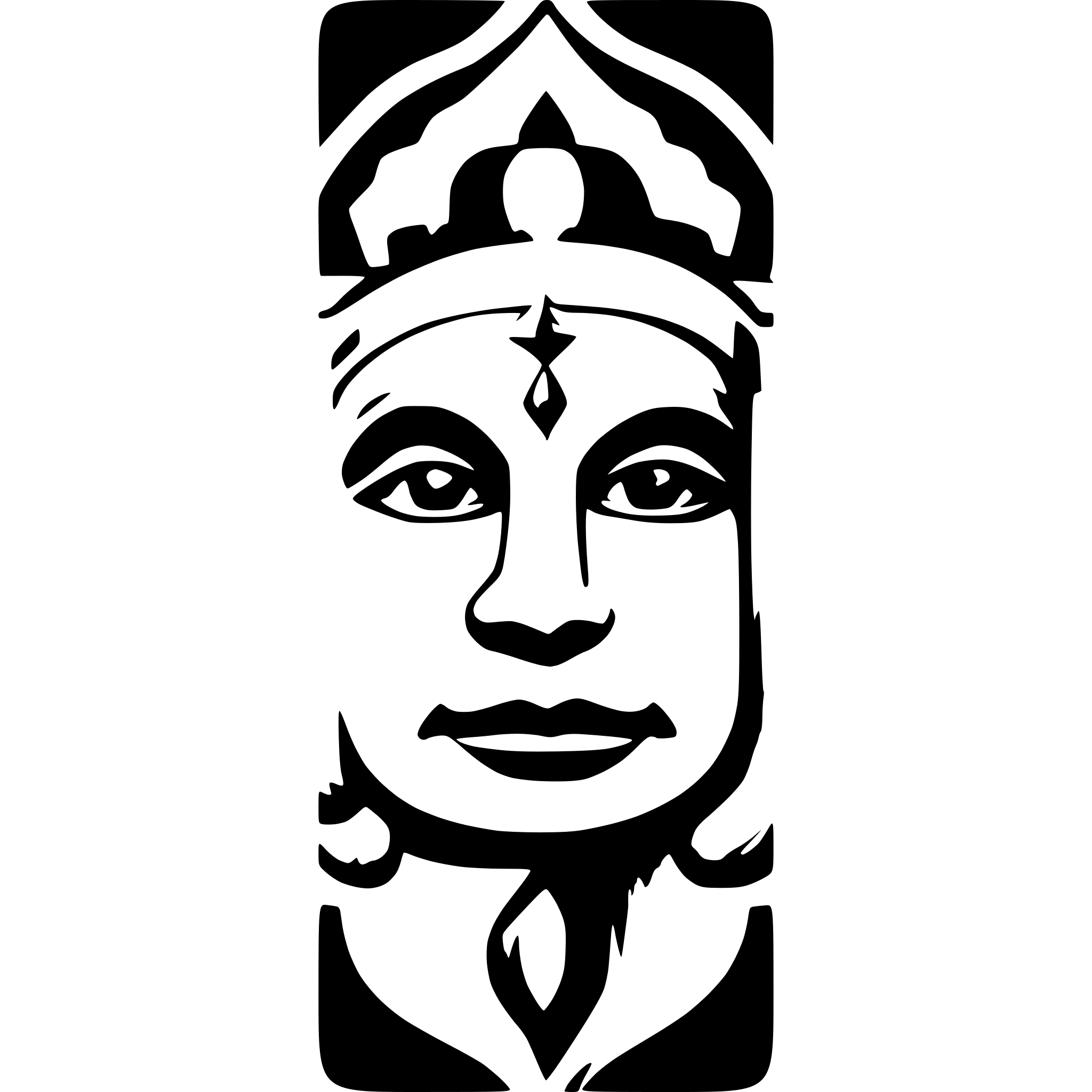 AI-generated SVG of a Hindu god