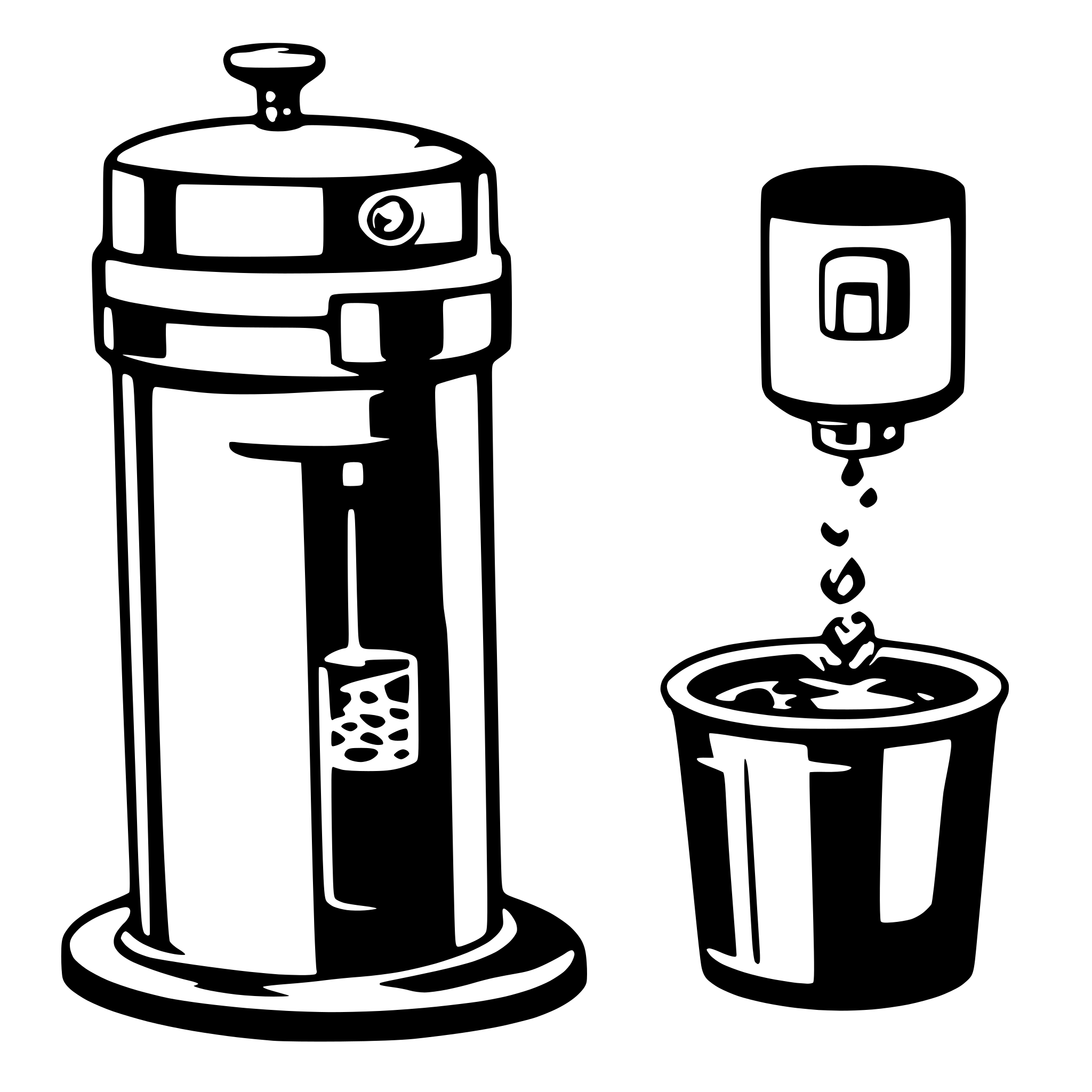 AI-generated SVG of a brita gmbh