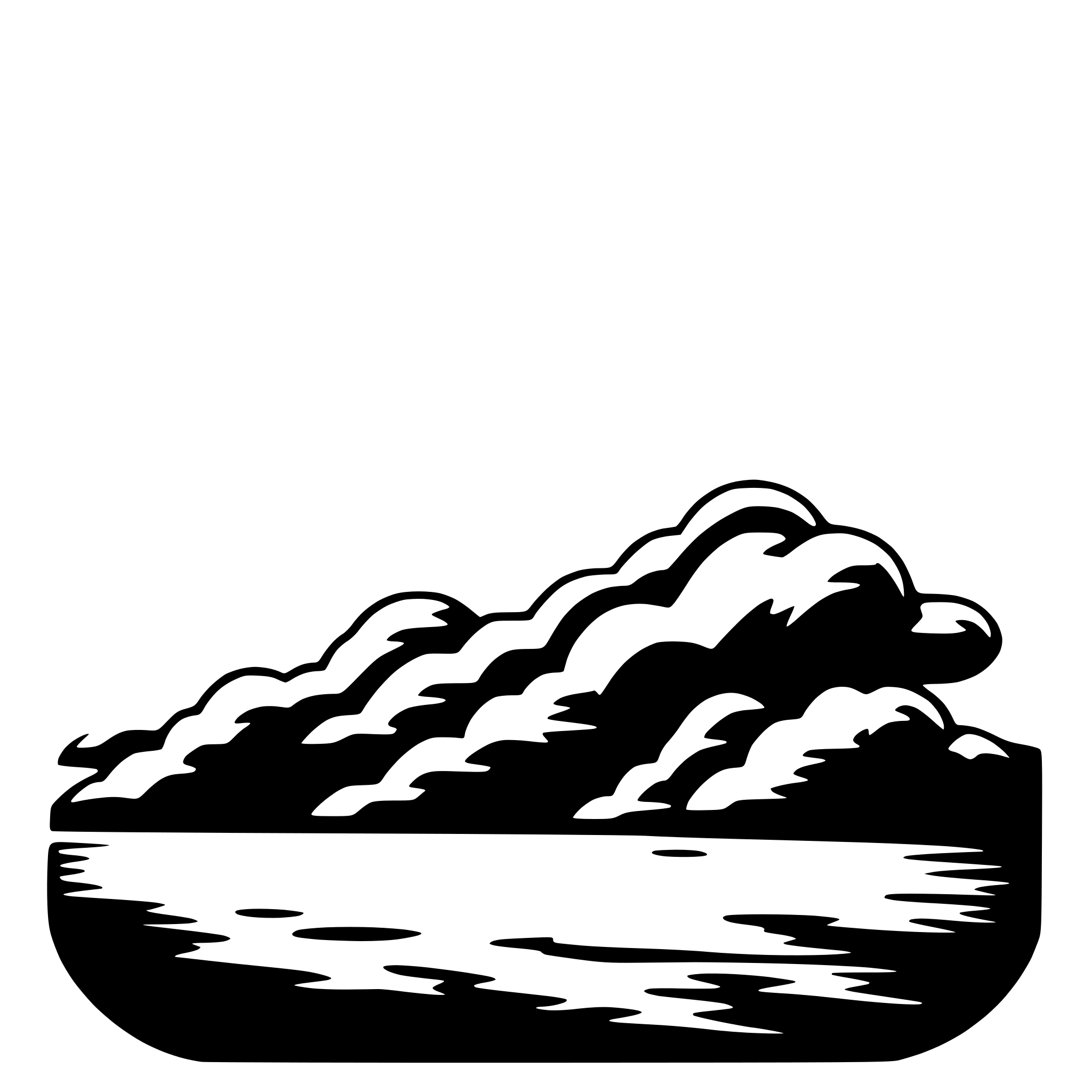 AI-generated SVG of a sun and clouds