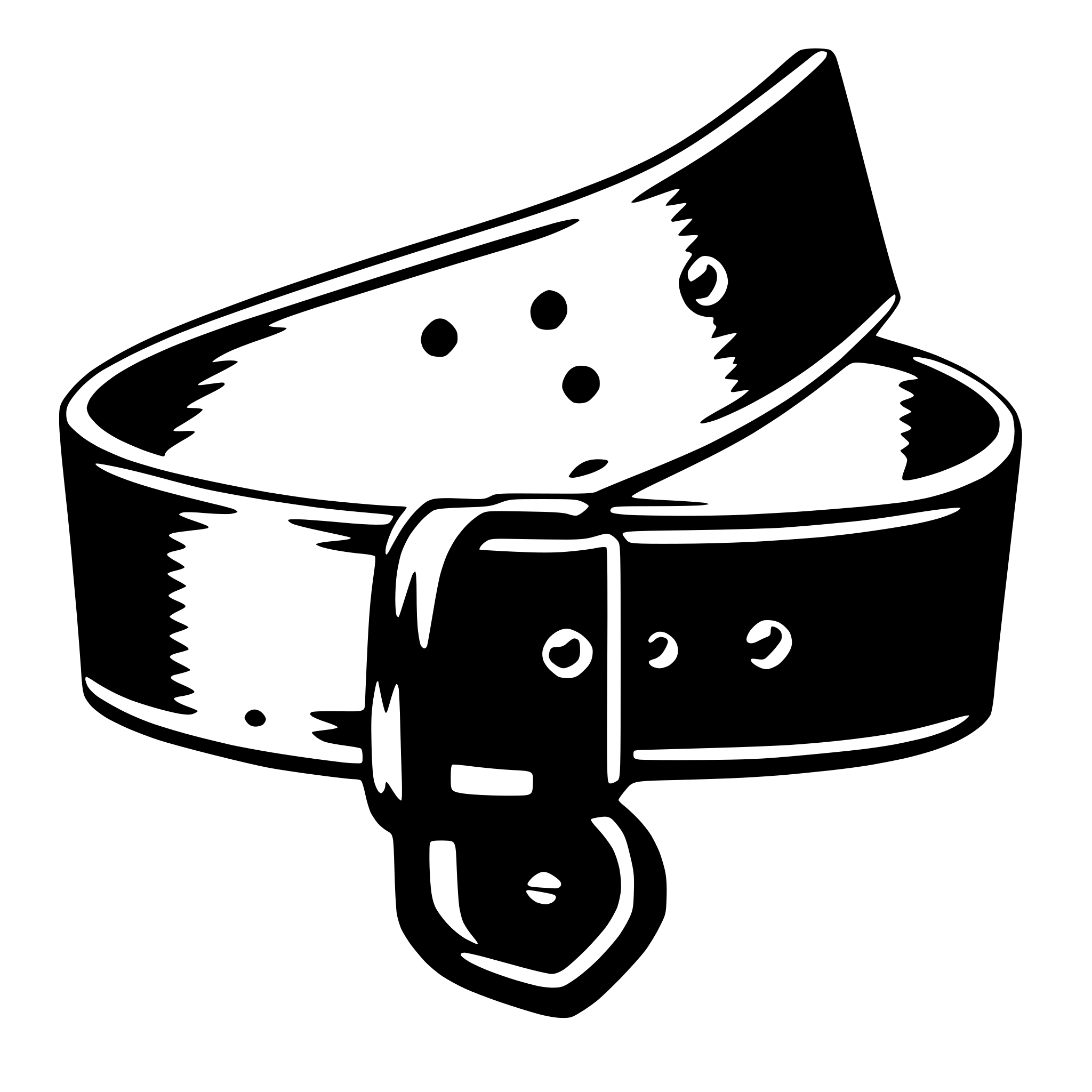 AI-generated SVG of 'belt'