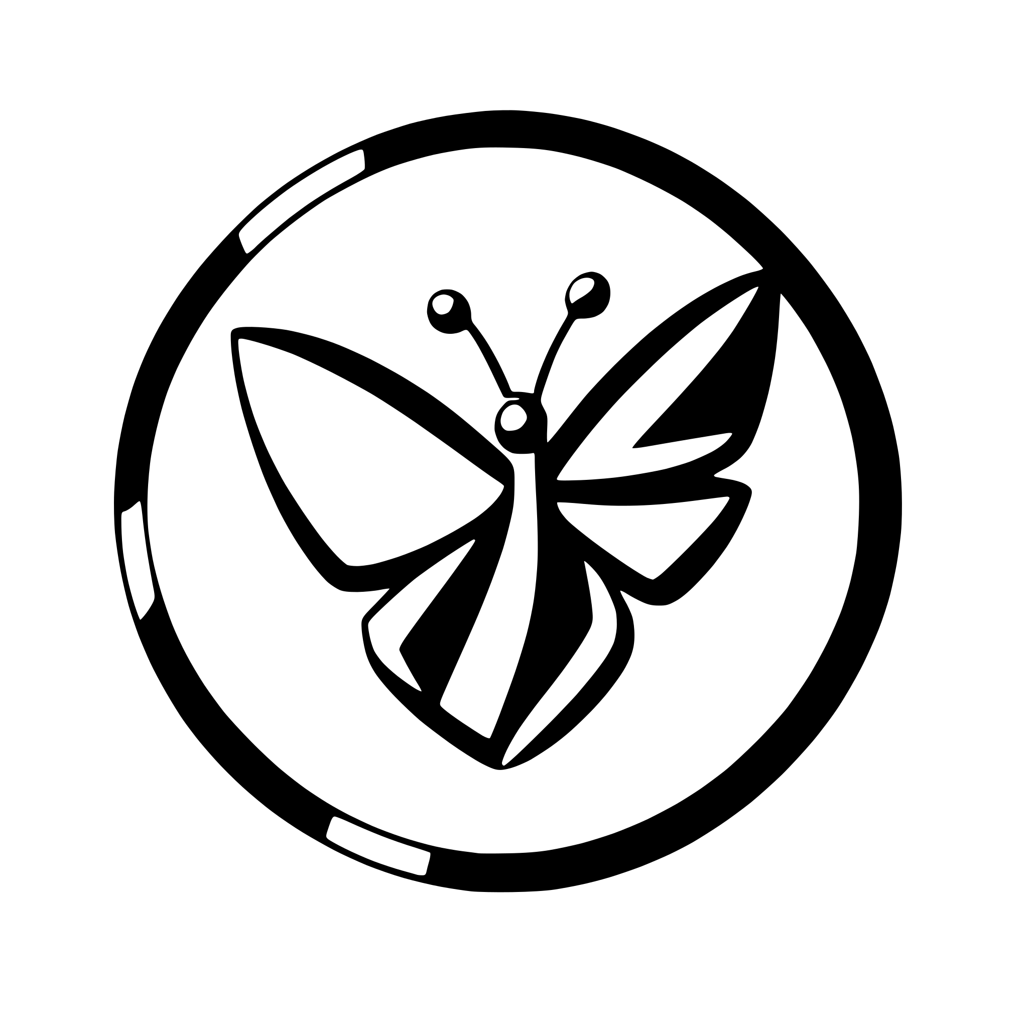 AI-generated SVG of a abstract butterfly with sharp angles