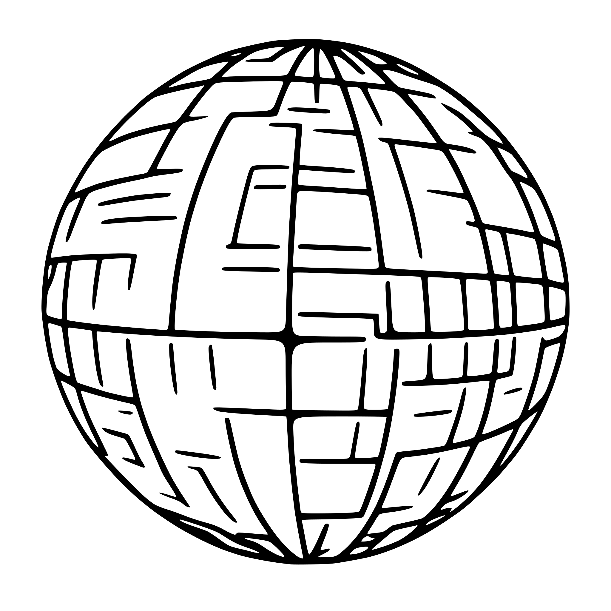 AI-generated SVG of a globe map polygonal Abstract wireframe
