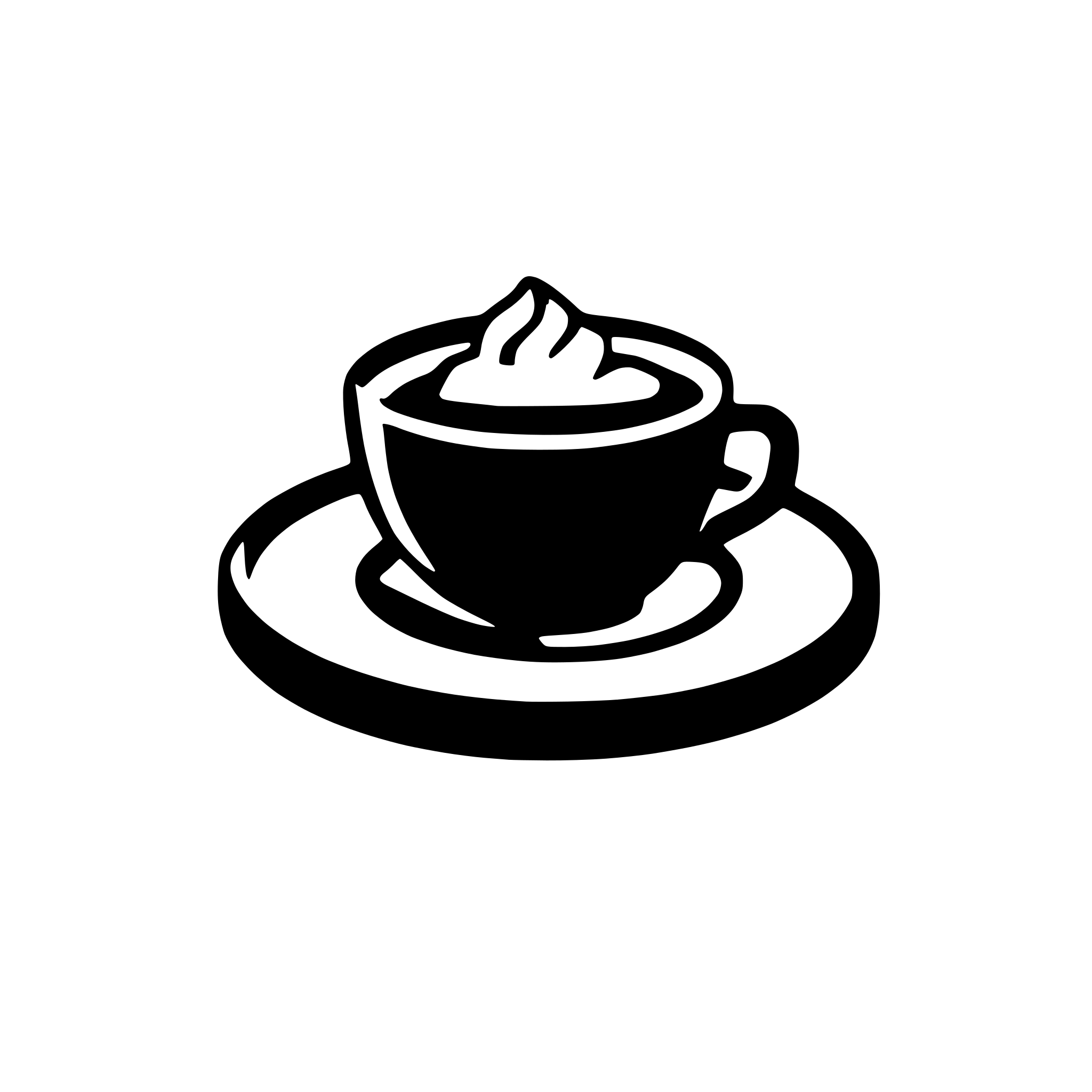 AI-generated SVG of a cafe directory