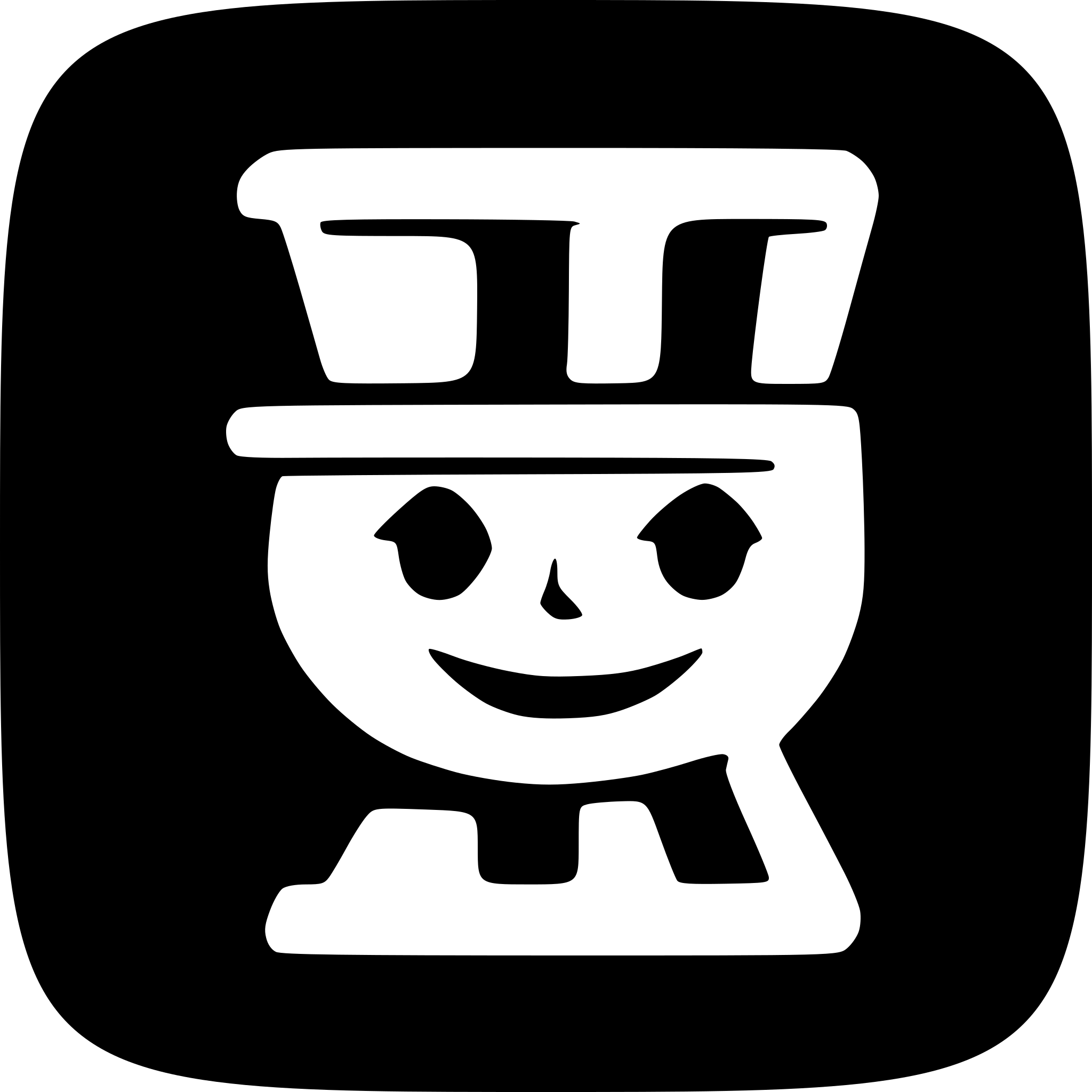 AI-generated SVG of a a smiling robot with a top hat to show that he is rich. Highly stylized.
