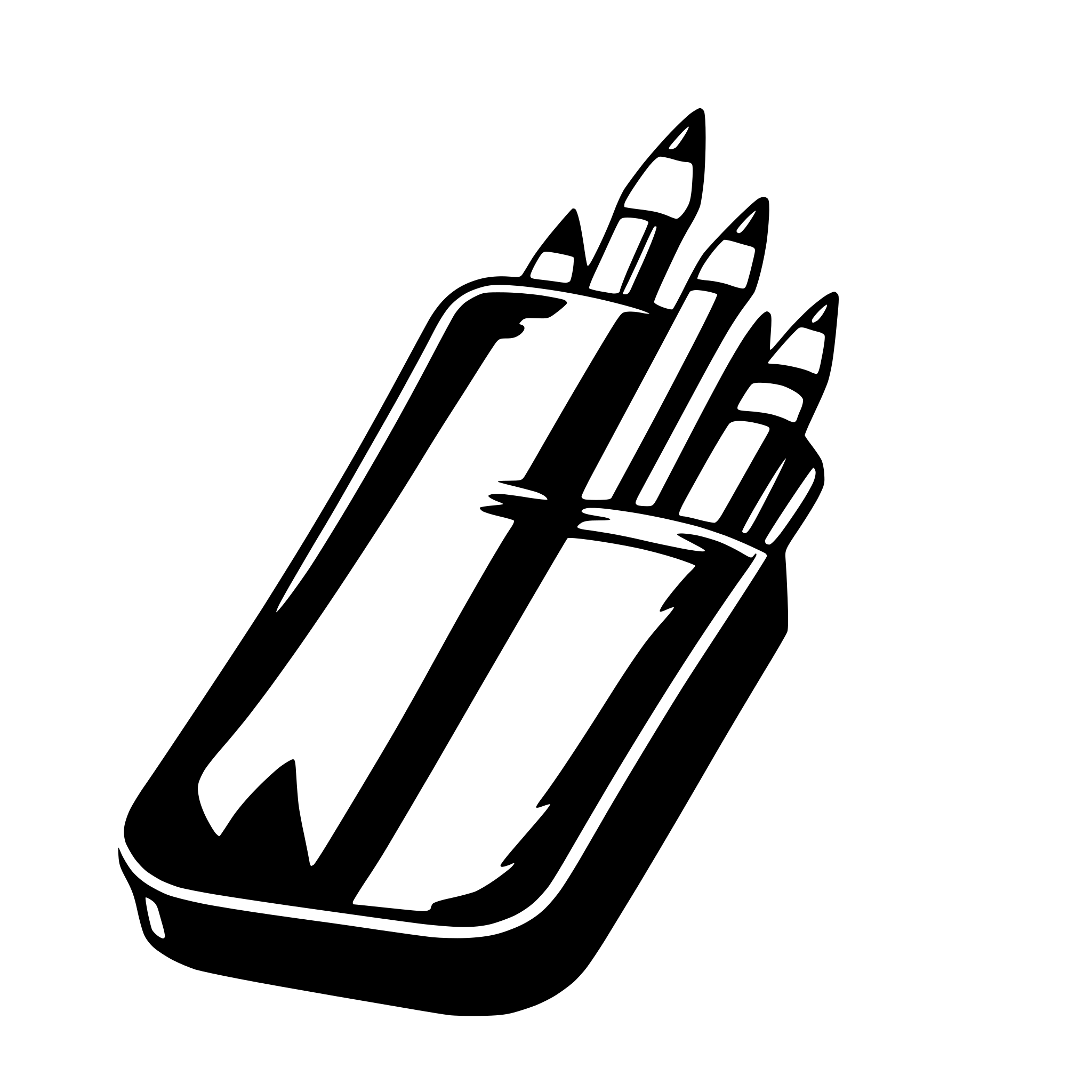 AI-generated SVG of a pencil case