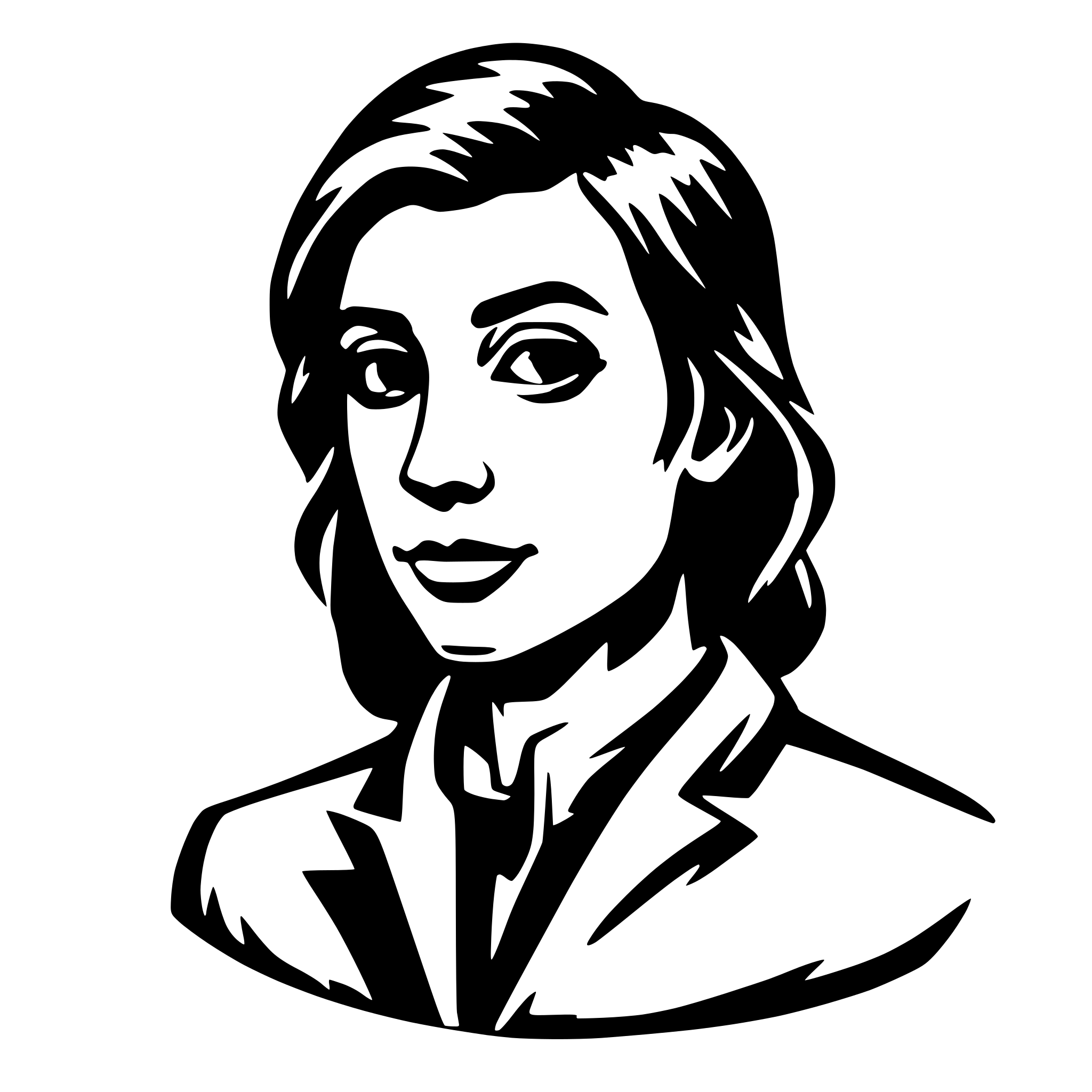 AI-generated SVG of a user profile