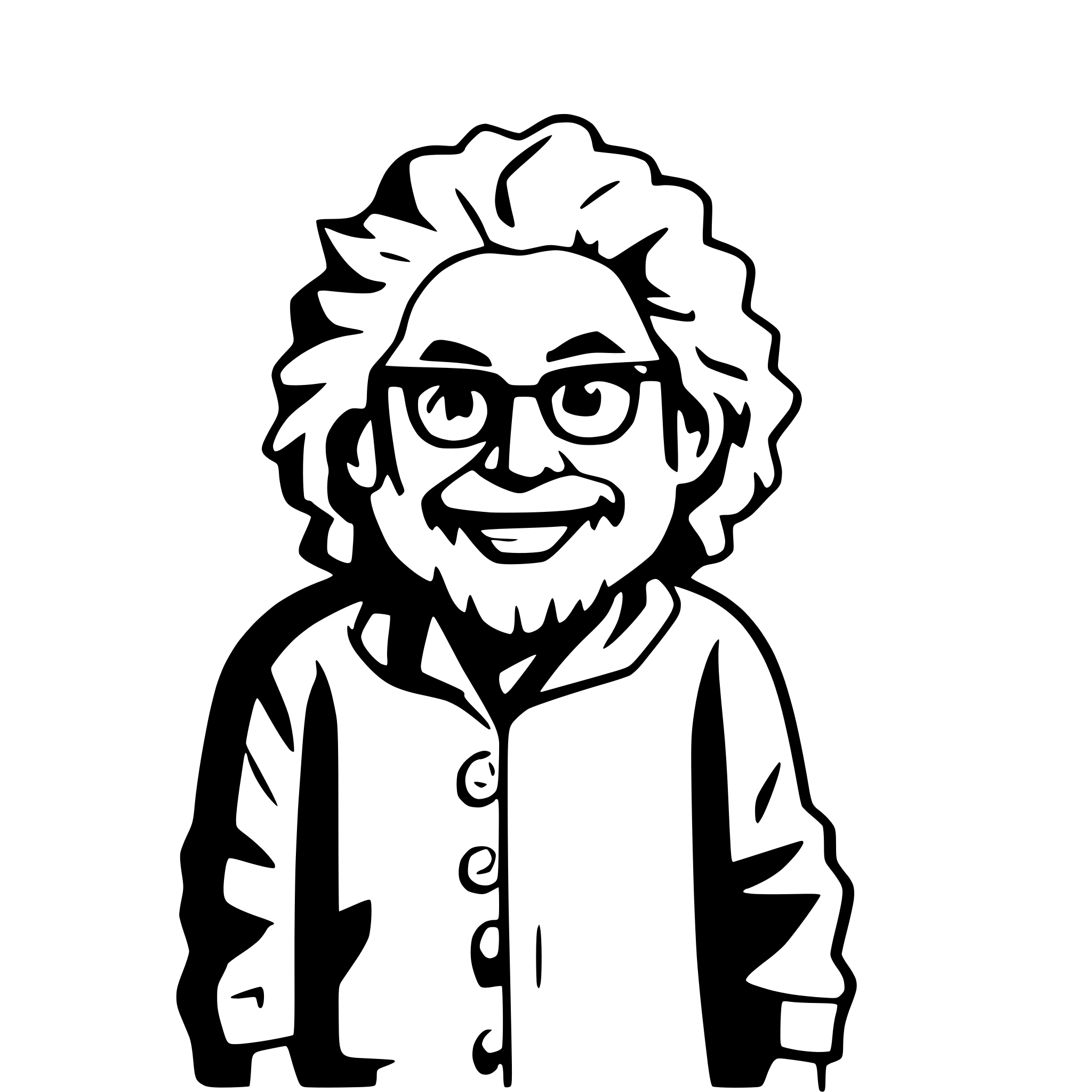 AI-generated SVG of 'Jerry Garcia as a cartoon'