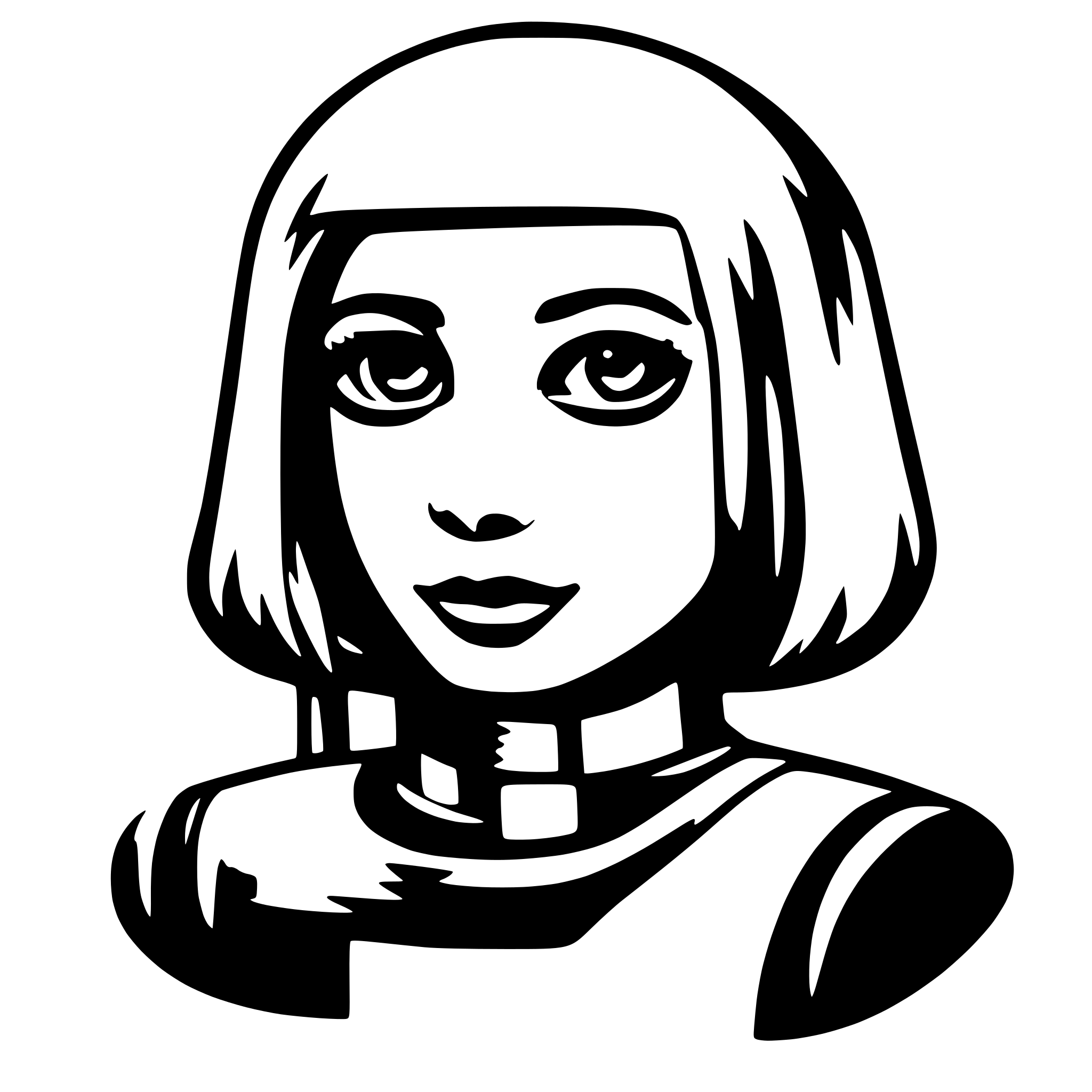 AI-generated SVG of a AI