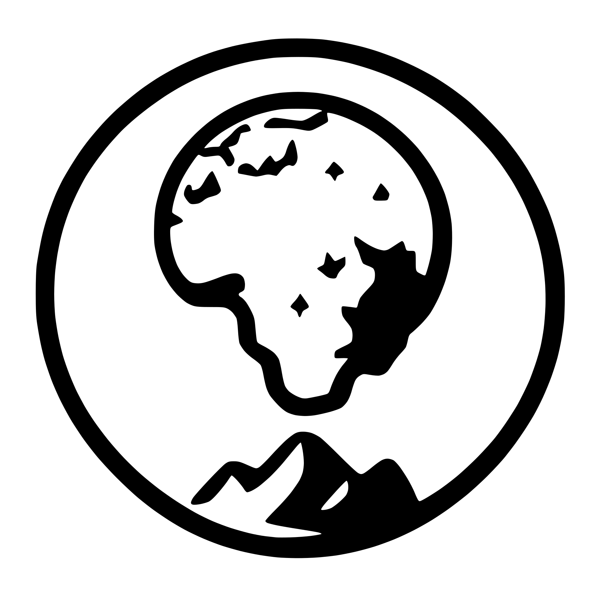 AI-generated SVG of 'asia continent map icon'