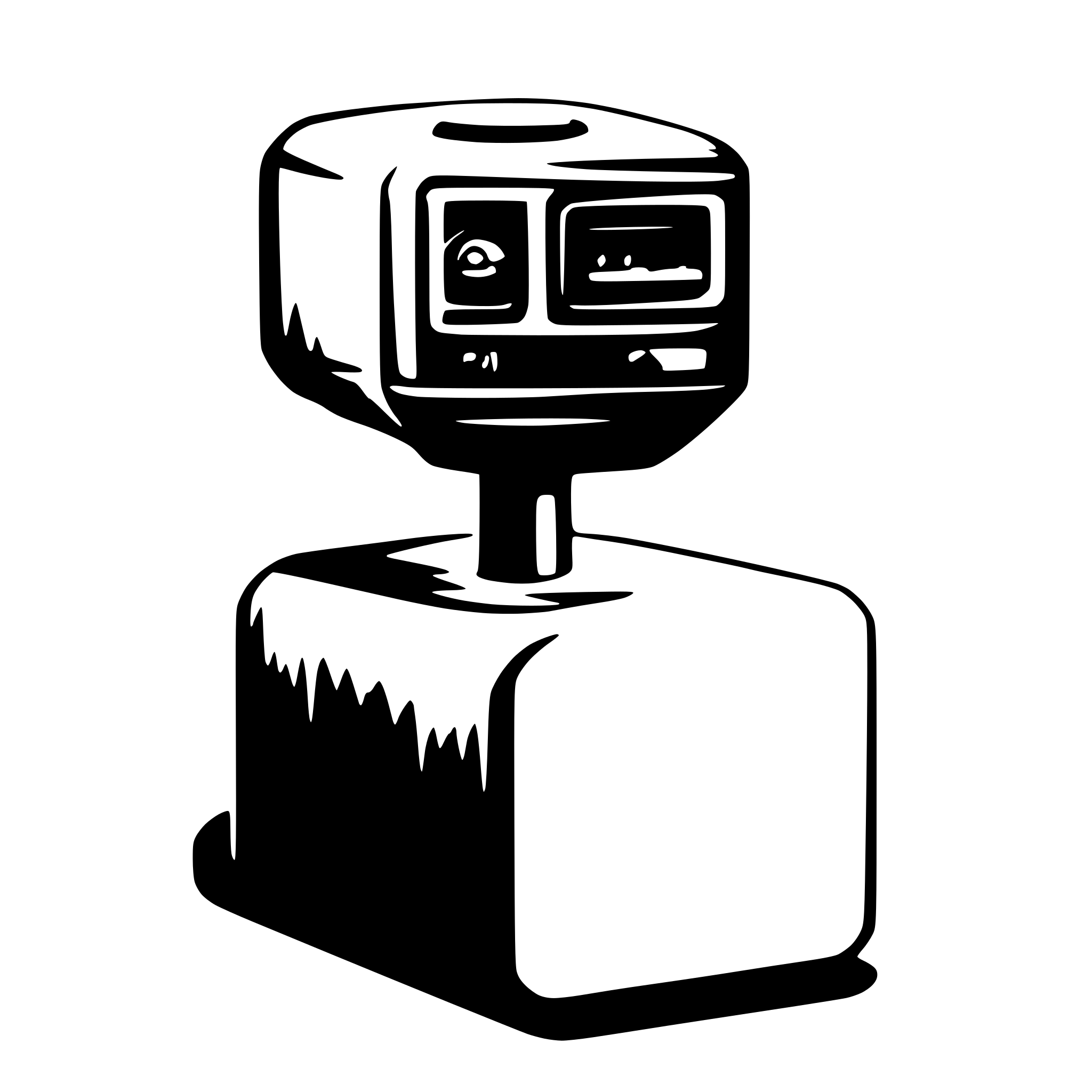 AI-generated SVG of 'network device'