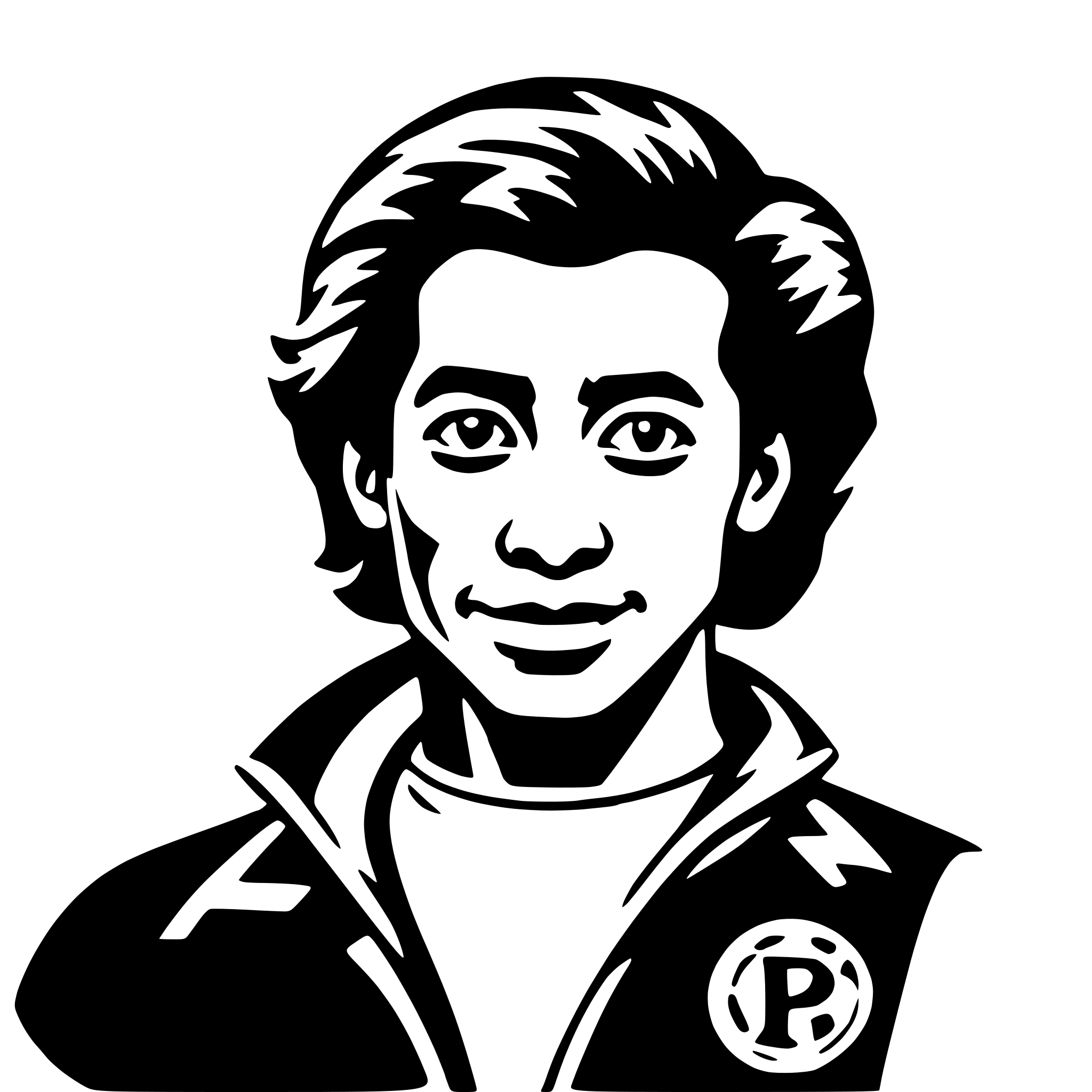 AI-generated SVG of a pele