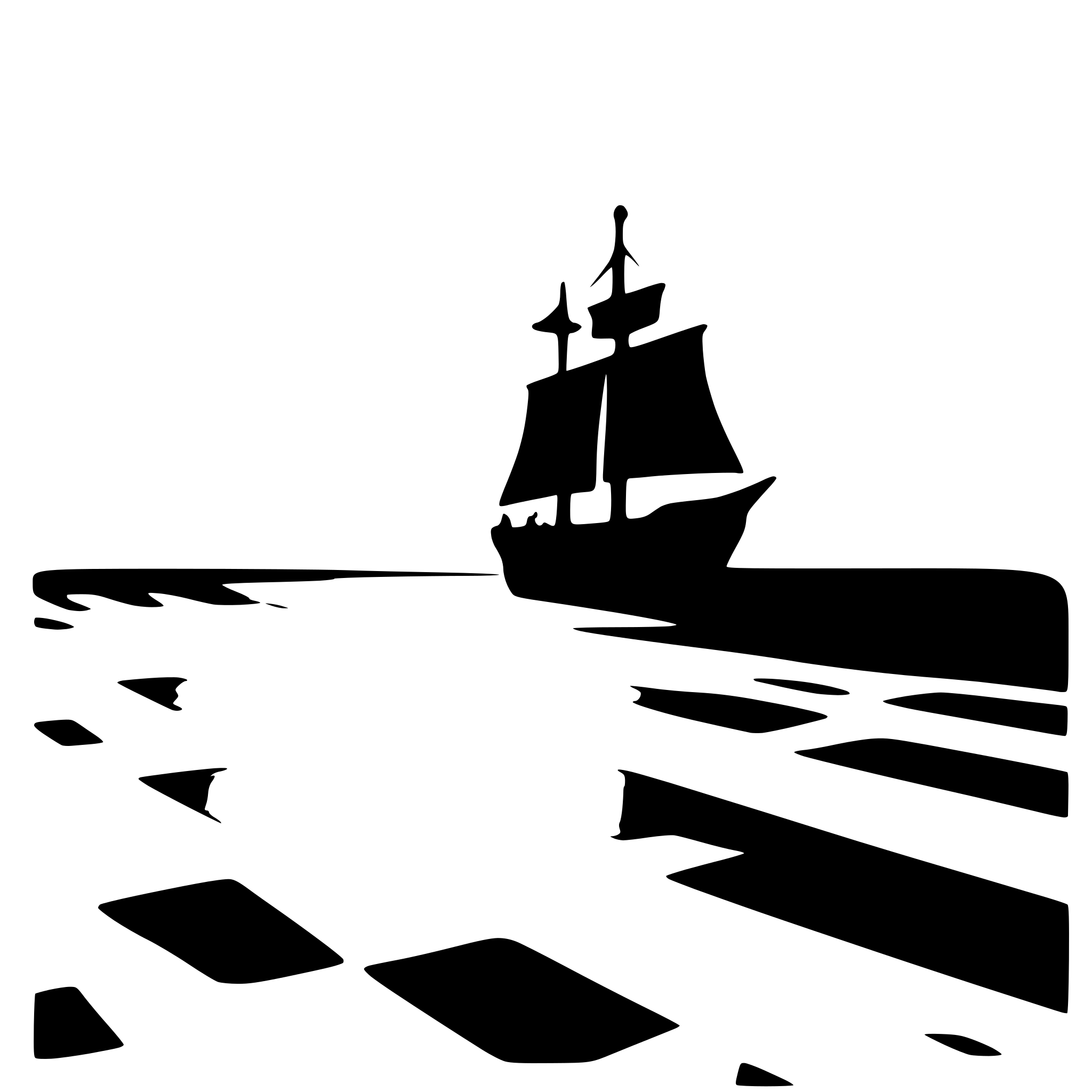 AI-generated SVG of a ship sailing into sunset