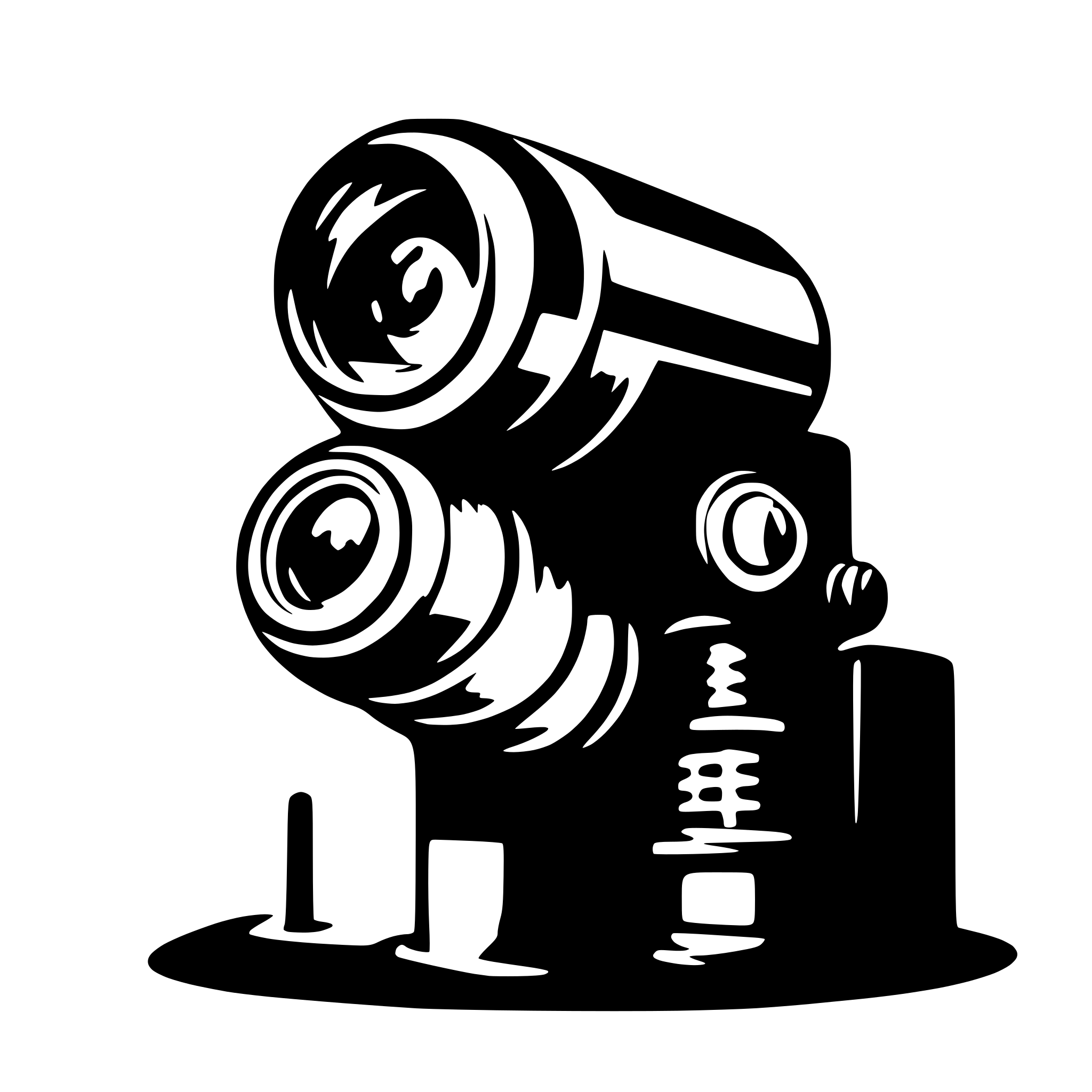 AI-generated SVG of 'night vision'