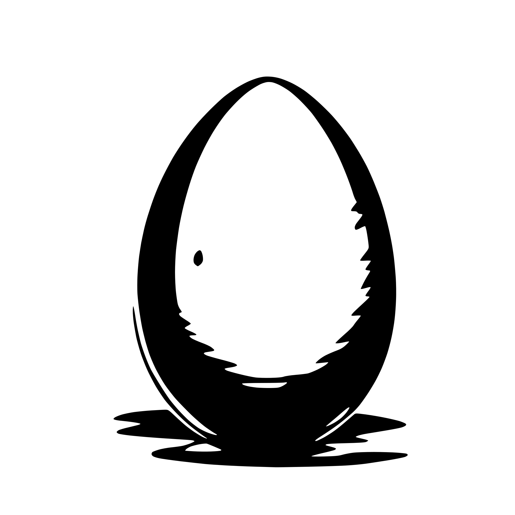 AI-generated SVG of a egg
