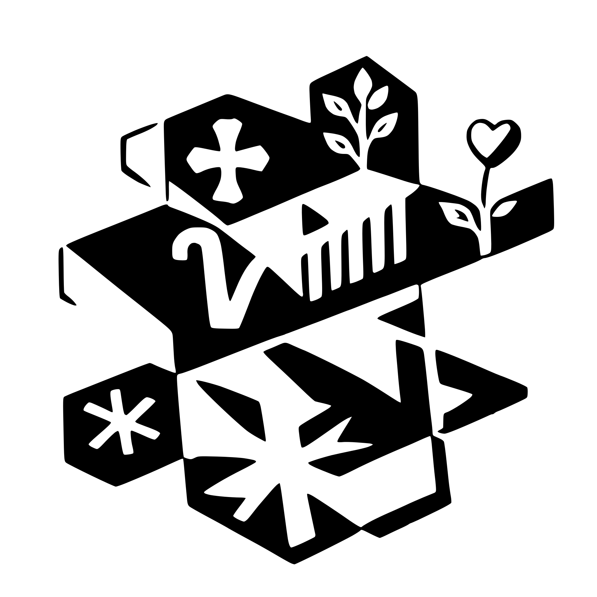 AI-generated SVG of a love quilt