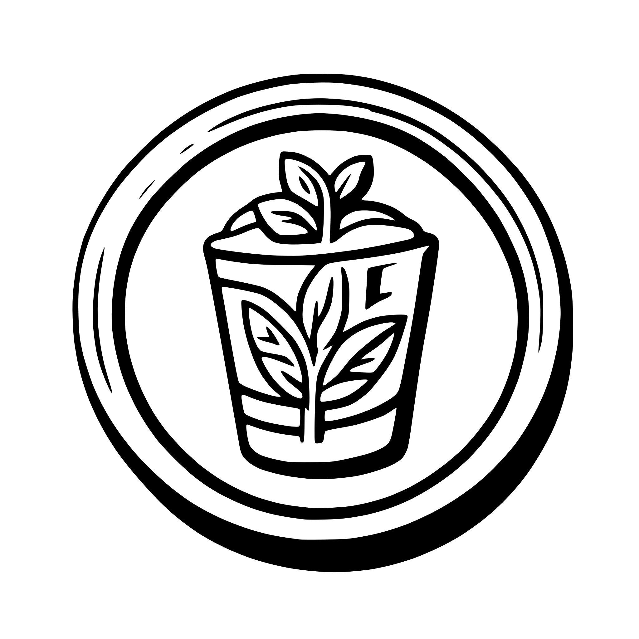 AI-generated SVG of a A logo with green as major color, which is for a nutrition app to track daily diet. Including elements like food and nutrition